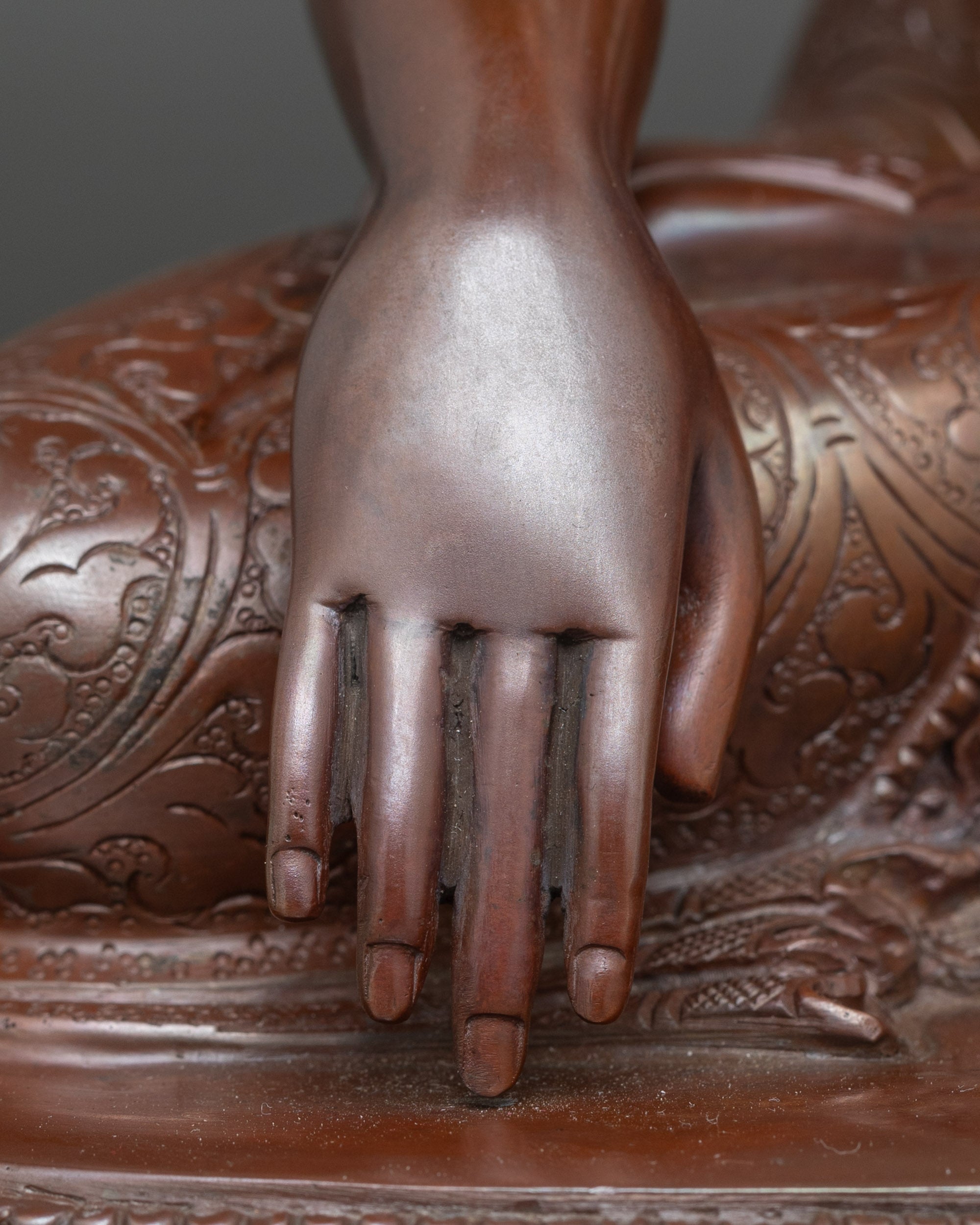 Shakyamuni Buddha Sculpture | Himalayan Altar Decor for Home