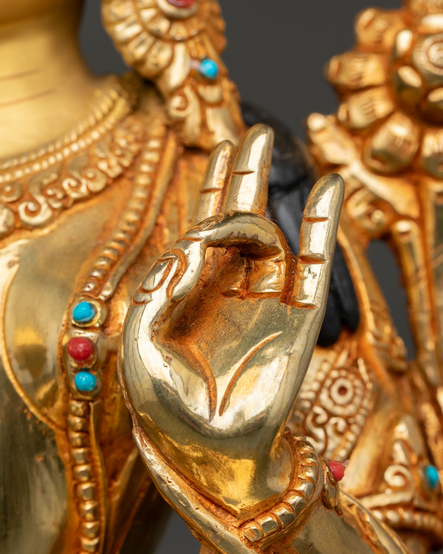Green Tara Statue