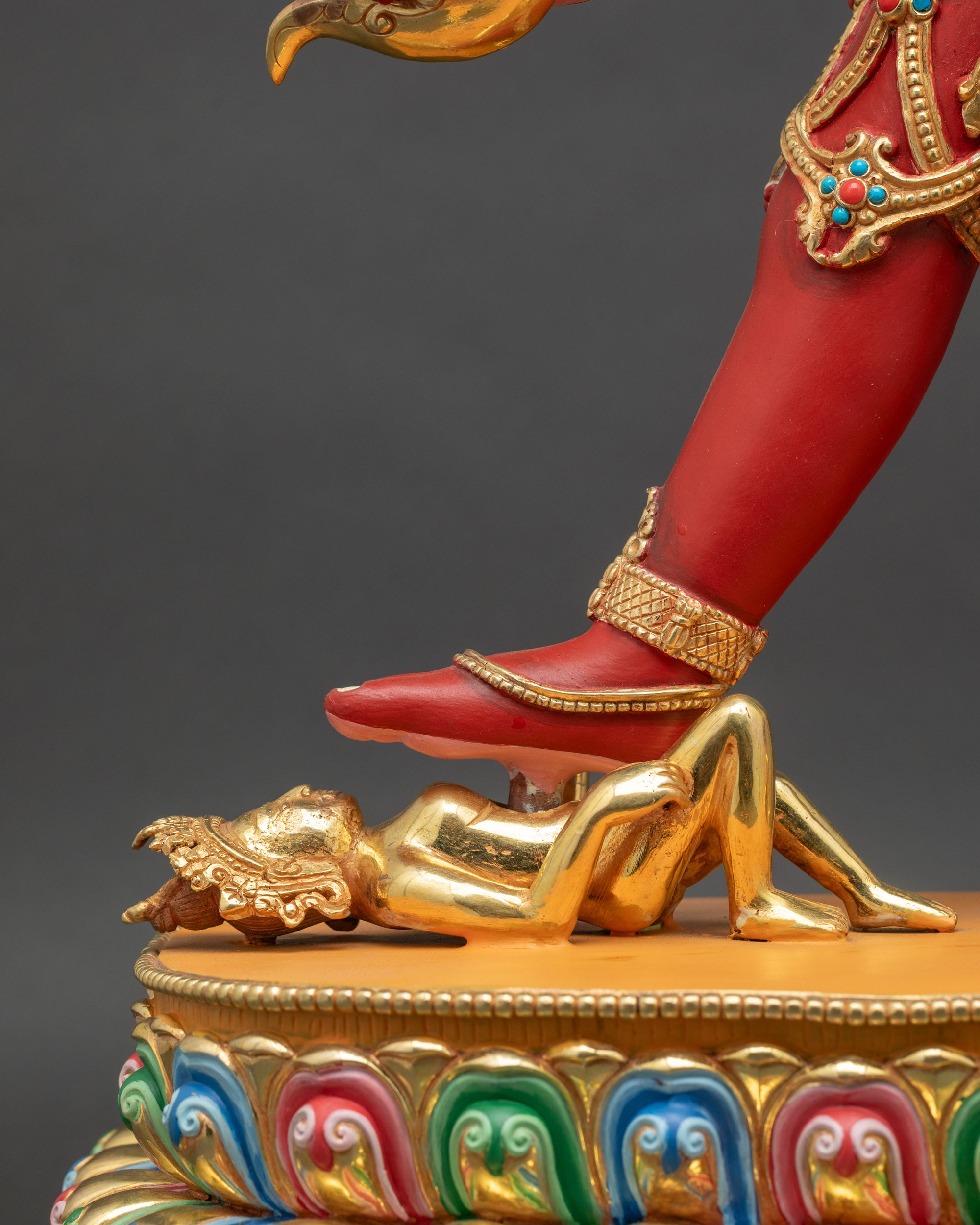 Red Vajrayogini Statue | Authentic Tibetan Buddhist Artwork