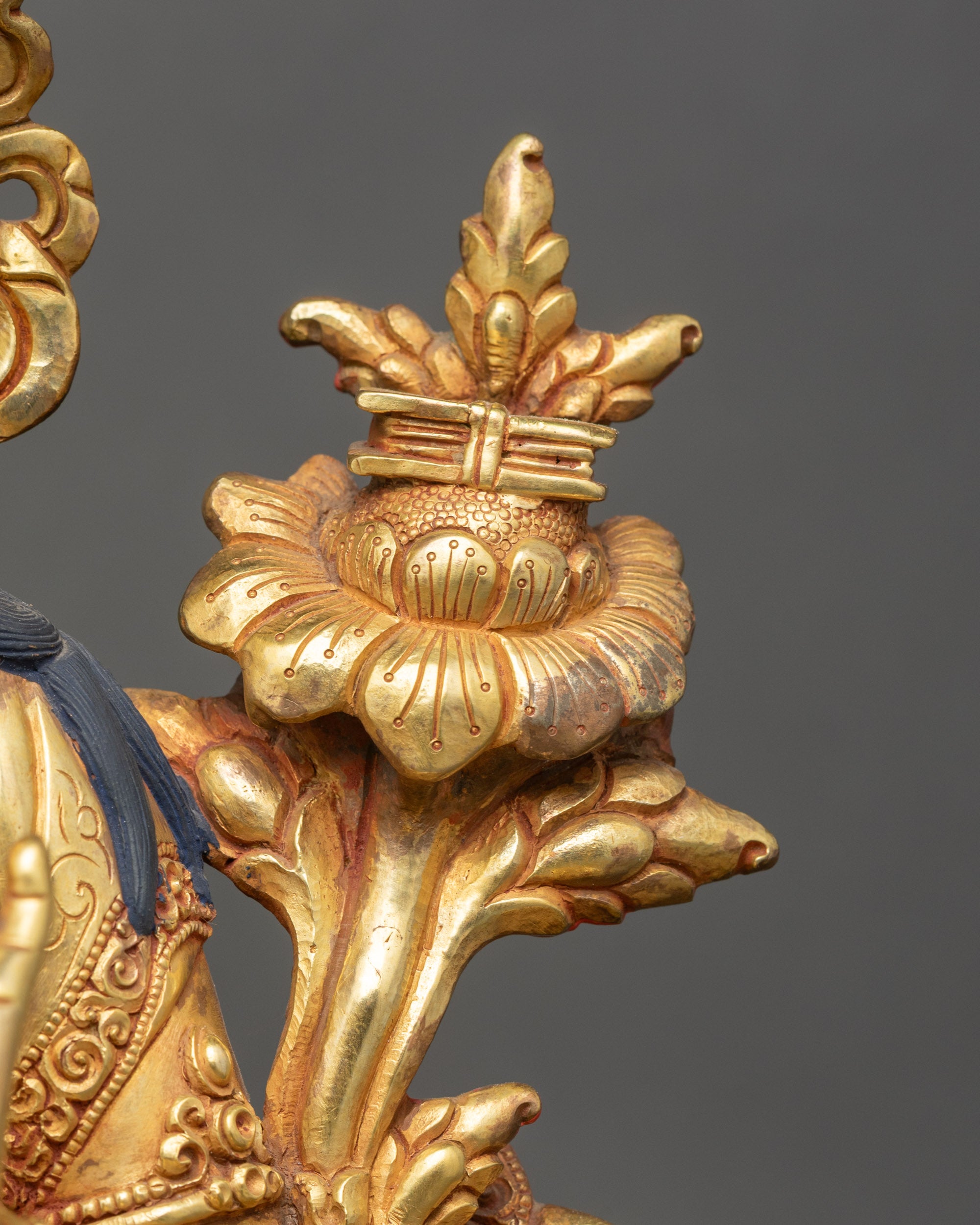 Manjushri Sculpture | Himalayan Buddhist Artwork for Meditation