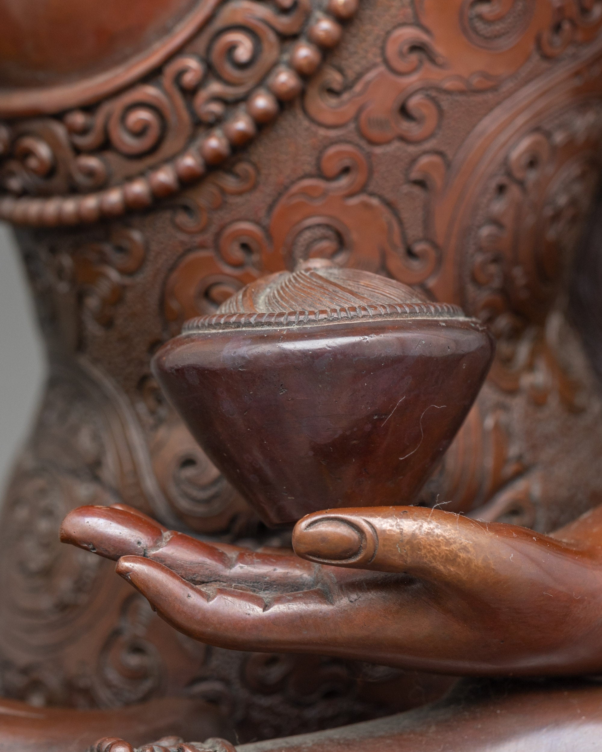 Triple Buddha Statue Set | Handcrafted Himalayan Spiritual Sculpture