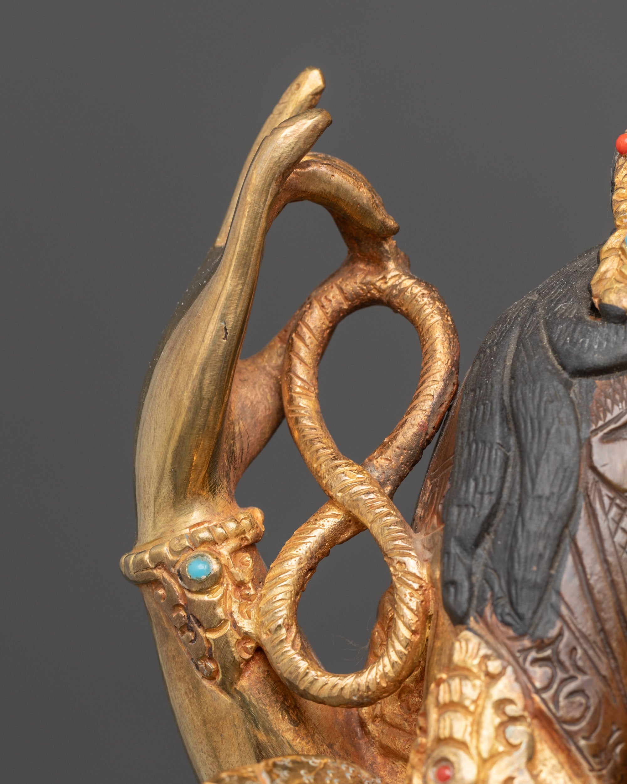 Four-armed Avalokiteshvara Statue | Sacred Tibetan Bodhisattva Idol