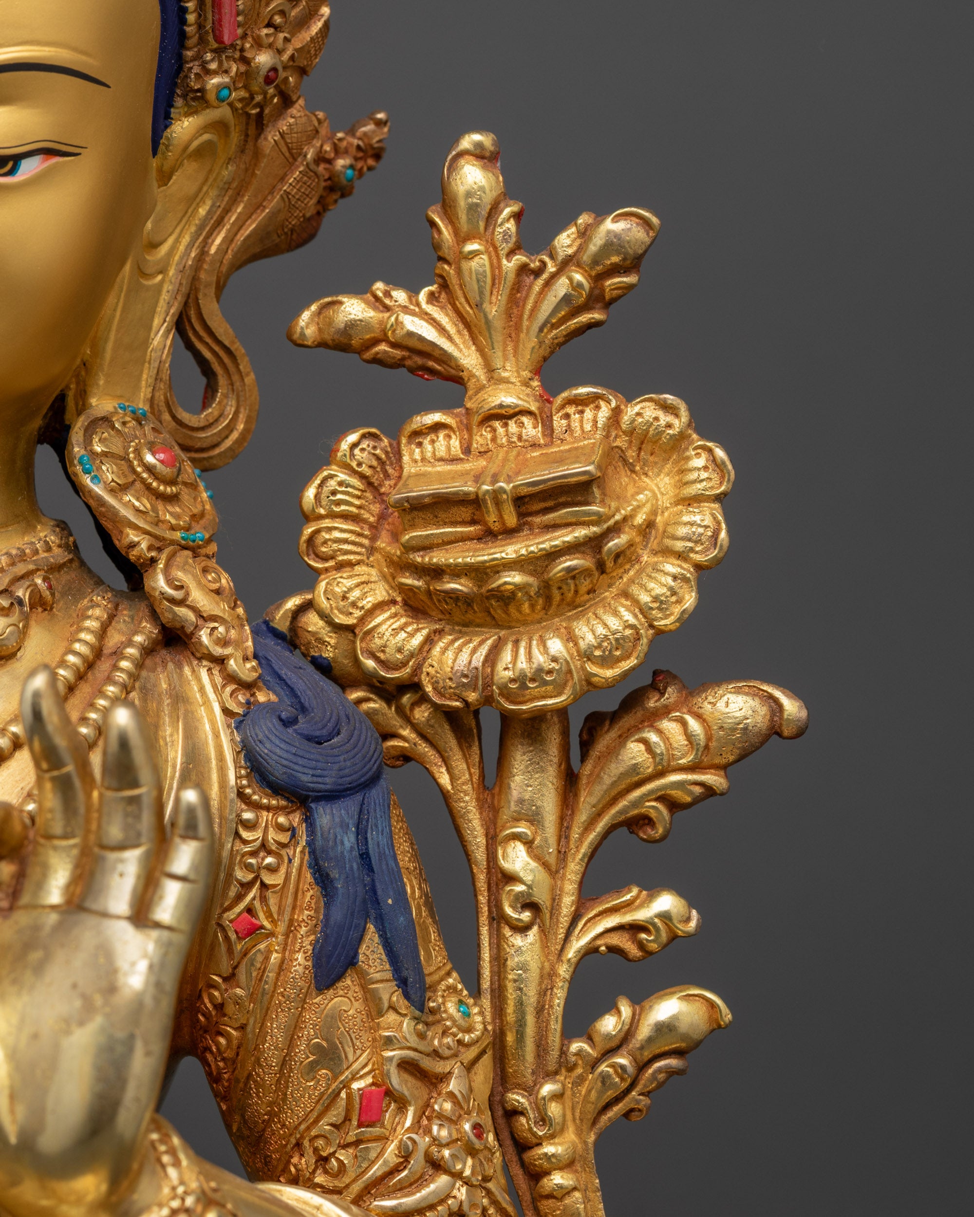 Buy Exquisite Premium Manjushri Statue for Meditation & Home Altars