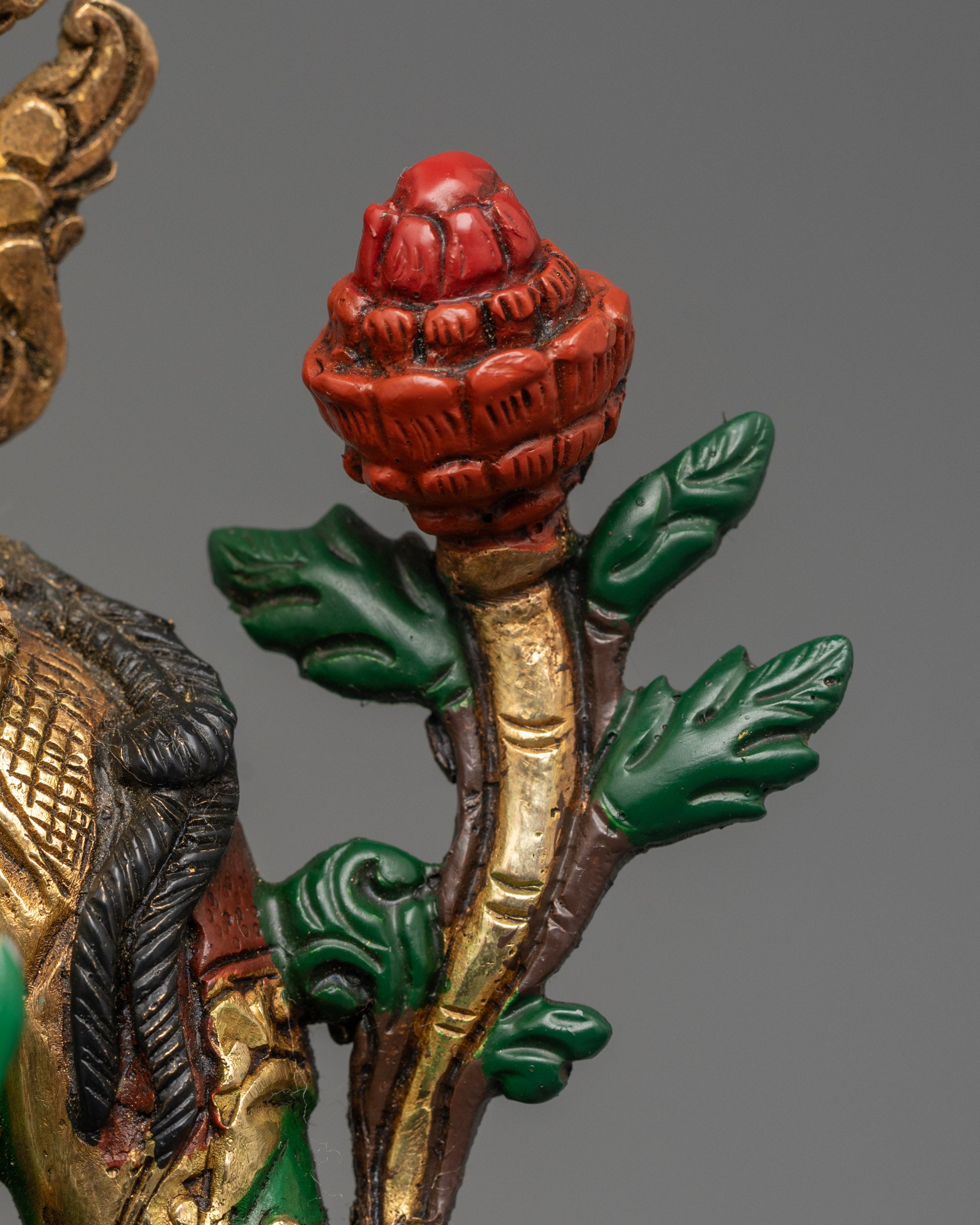 Green Colored Green Tara Goddess Statue for Sale