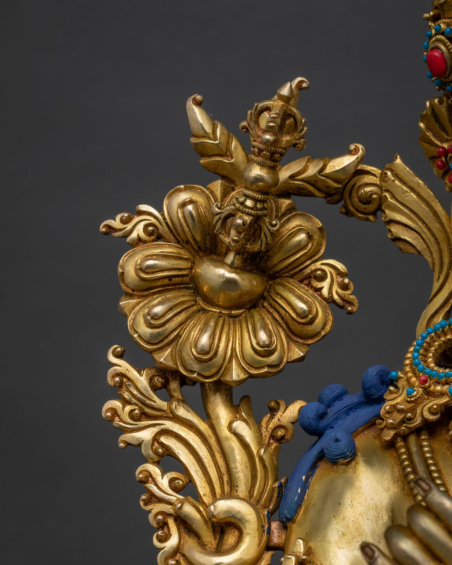 Handcrafted Vajradhara Statue from Nepal | Primordial Buddha Sculpture