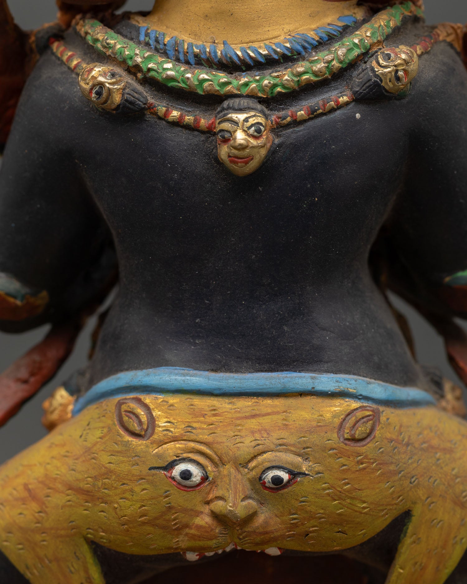 Sakya Mahakala Statue | Wrathful Buddhist Guardian