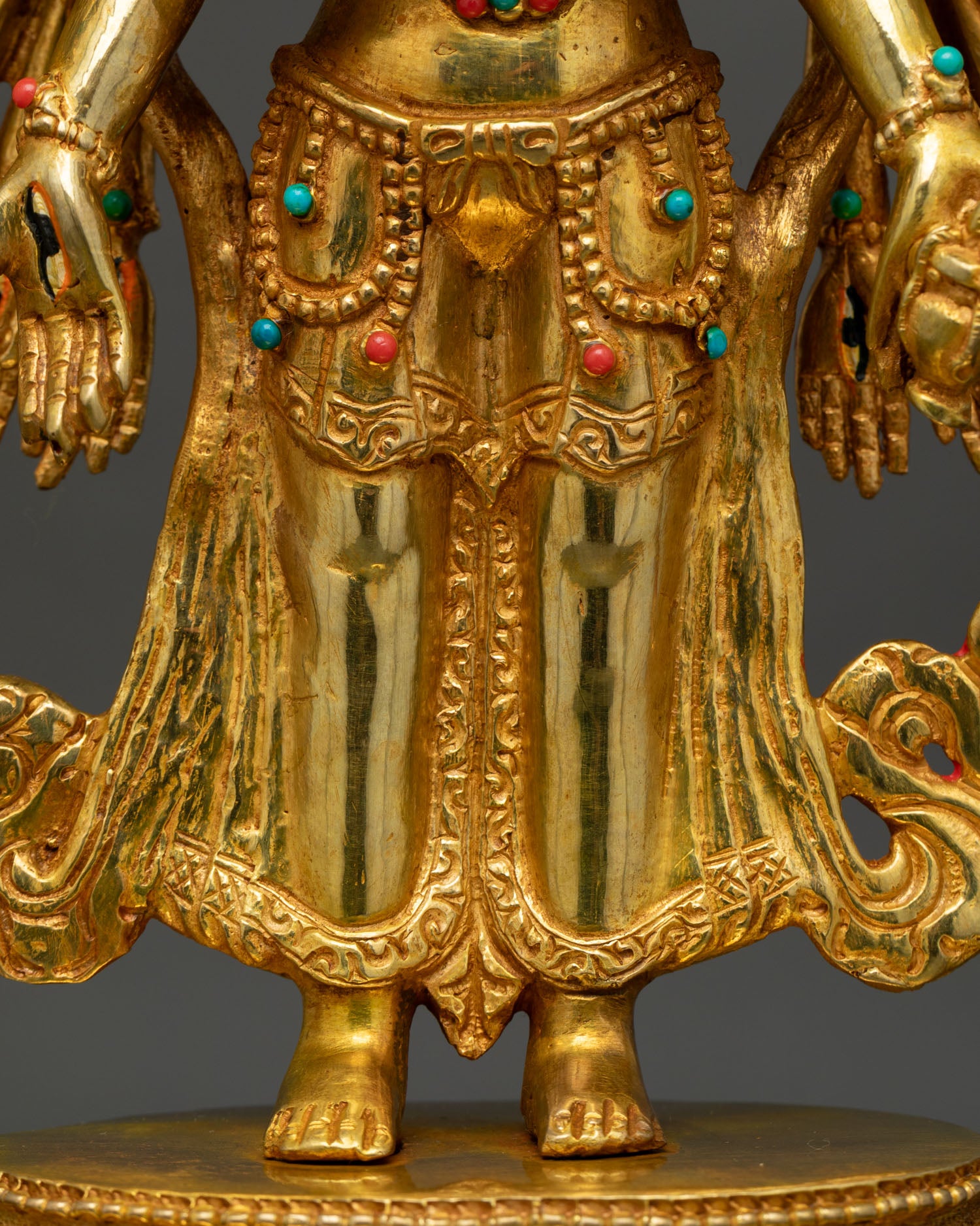 1000 Armed Chenrezig Statue | Handmade Tibetan Art