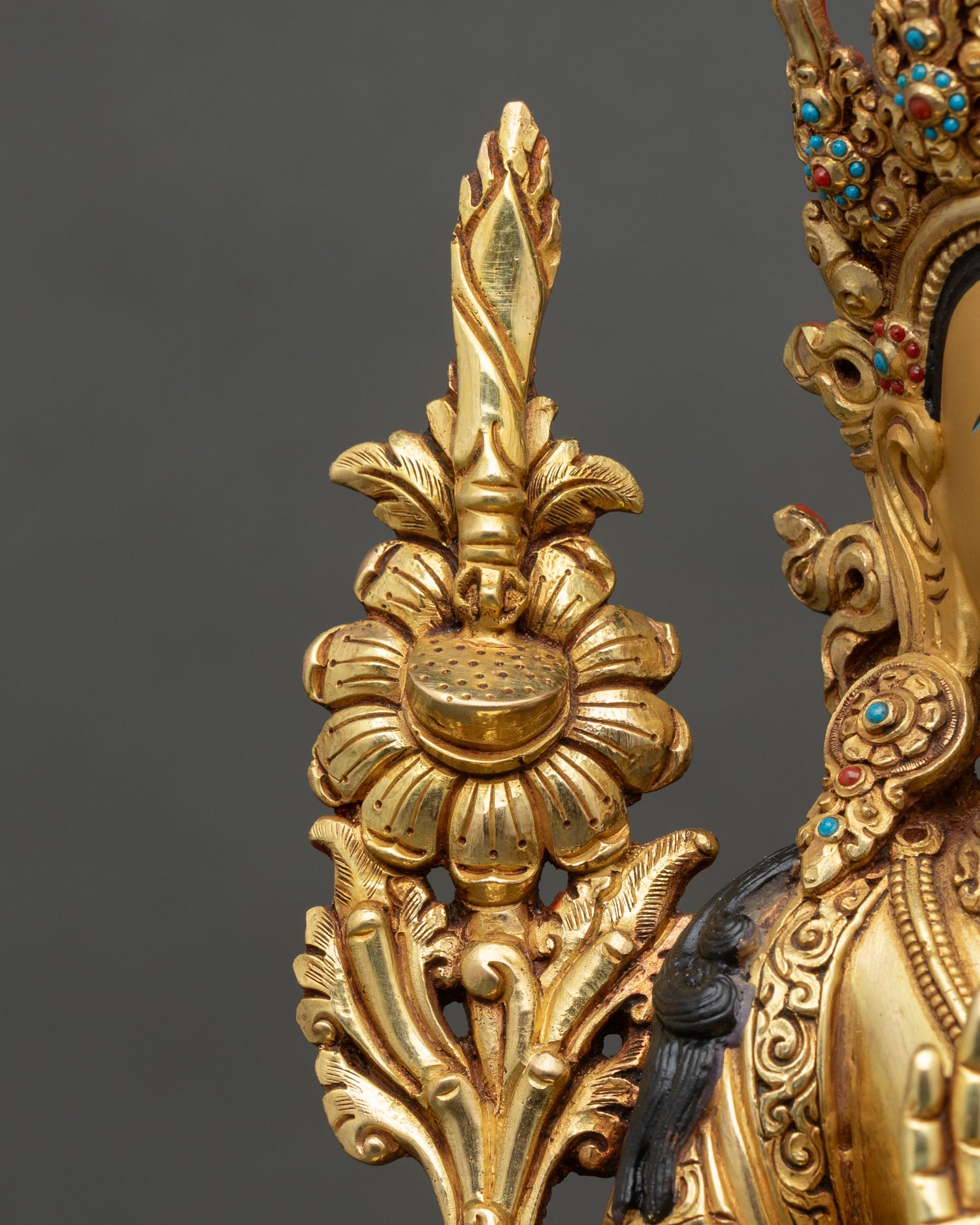 Manjushree Statue | Sacred Himalayan Copper Statue