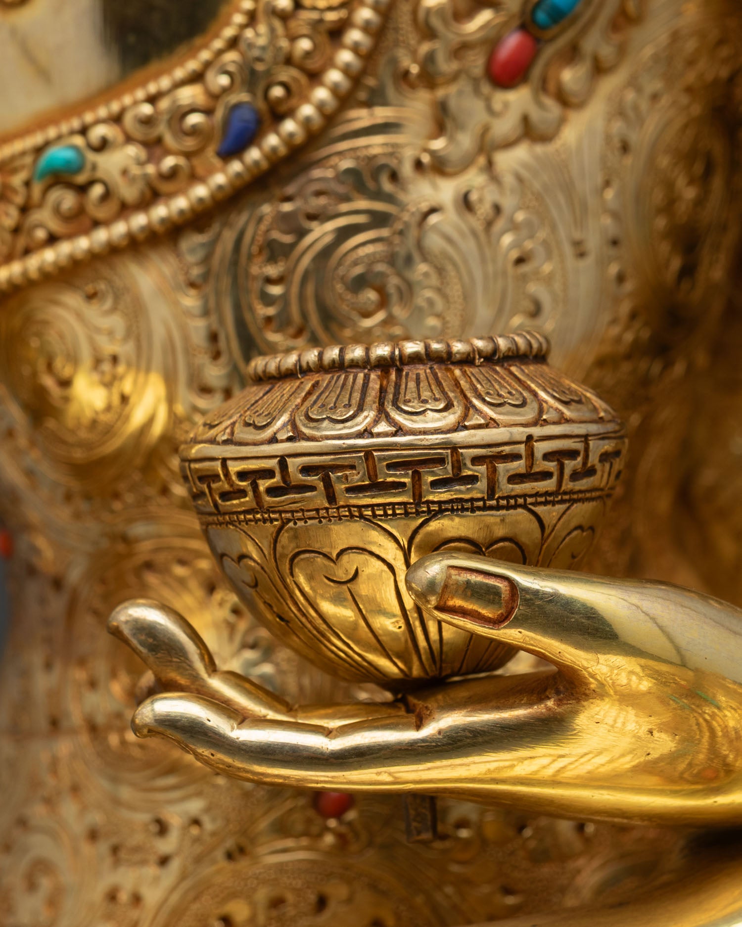 Lord Buddha statue for Home | Hand-Carved Buddhist Art