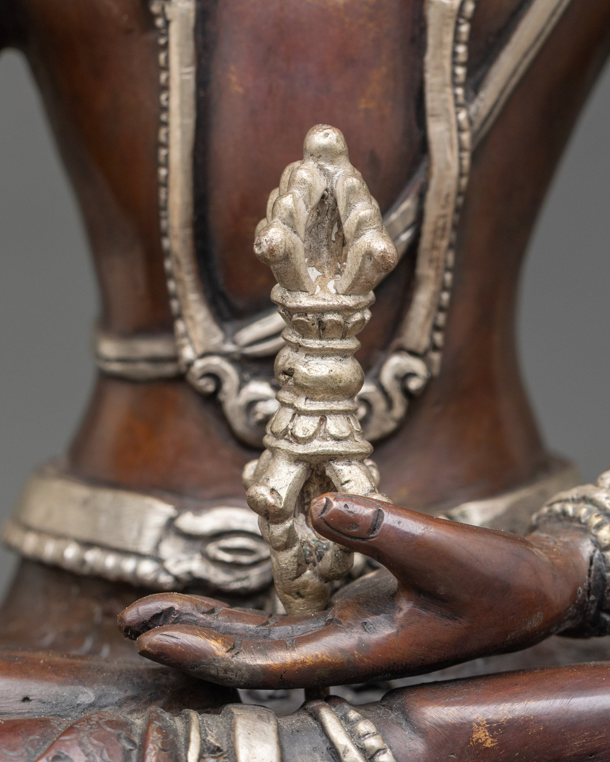 Handcrafted Mitrugpa Statue | Nepalese Guardian Deity Art for Meditation