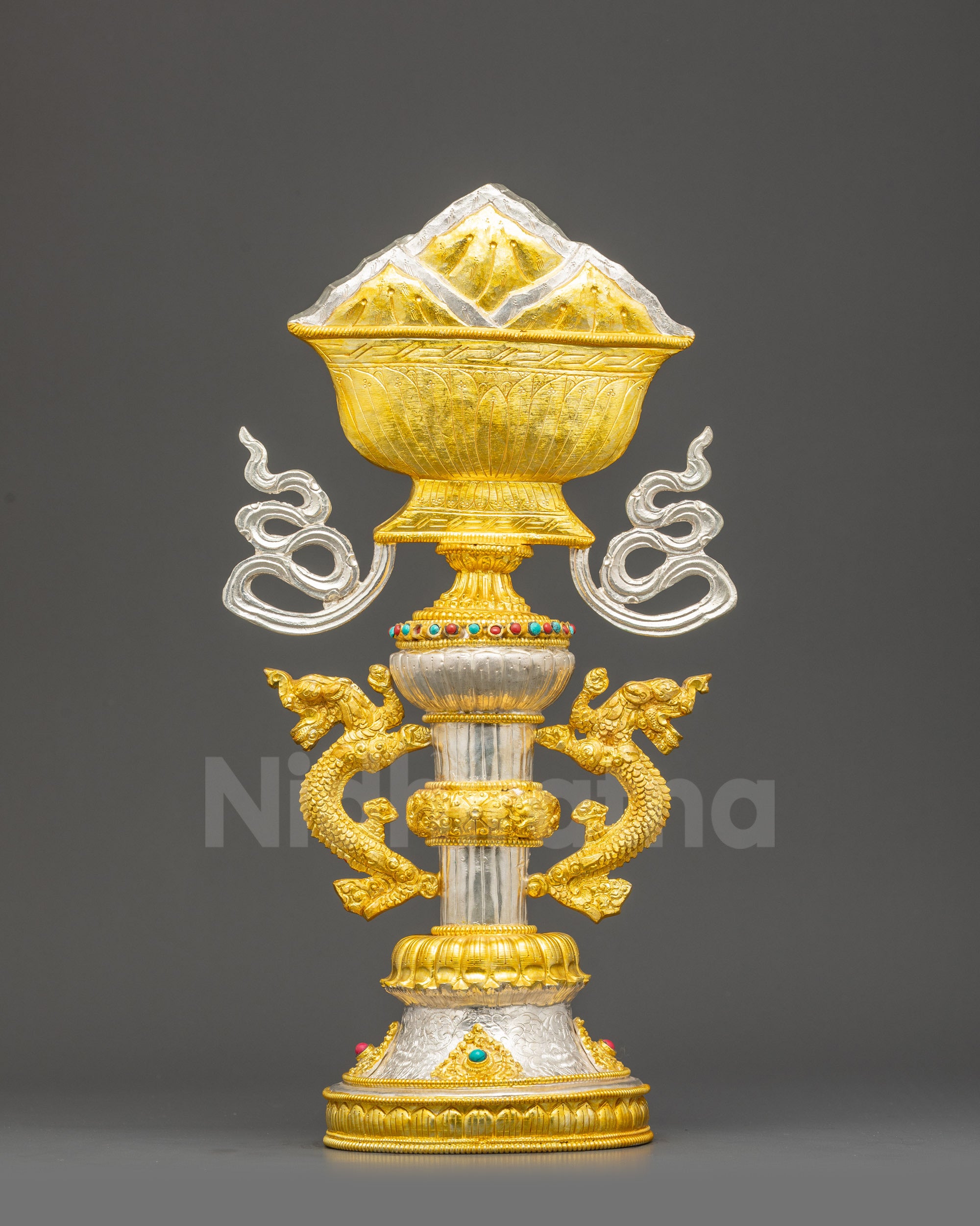 Astamangala Set for Tibetan Offering Rituals