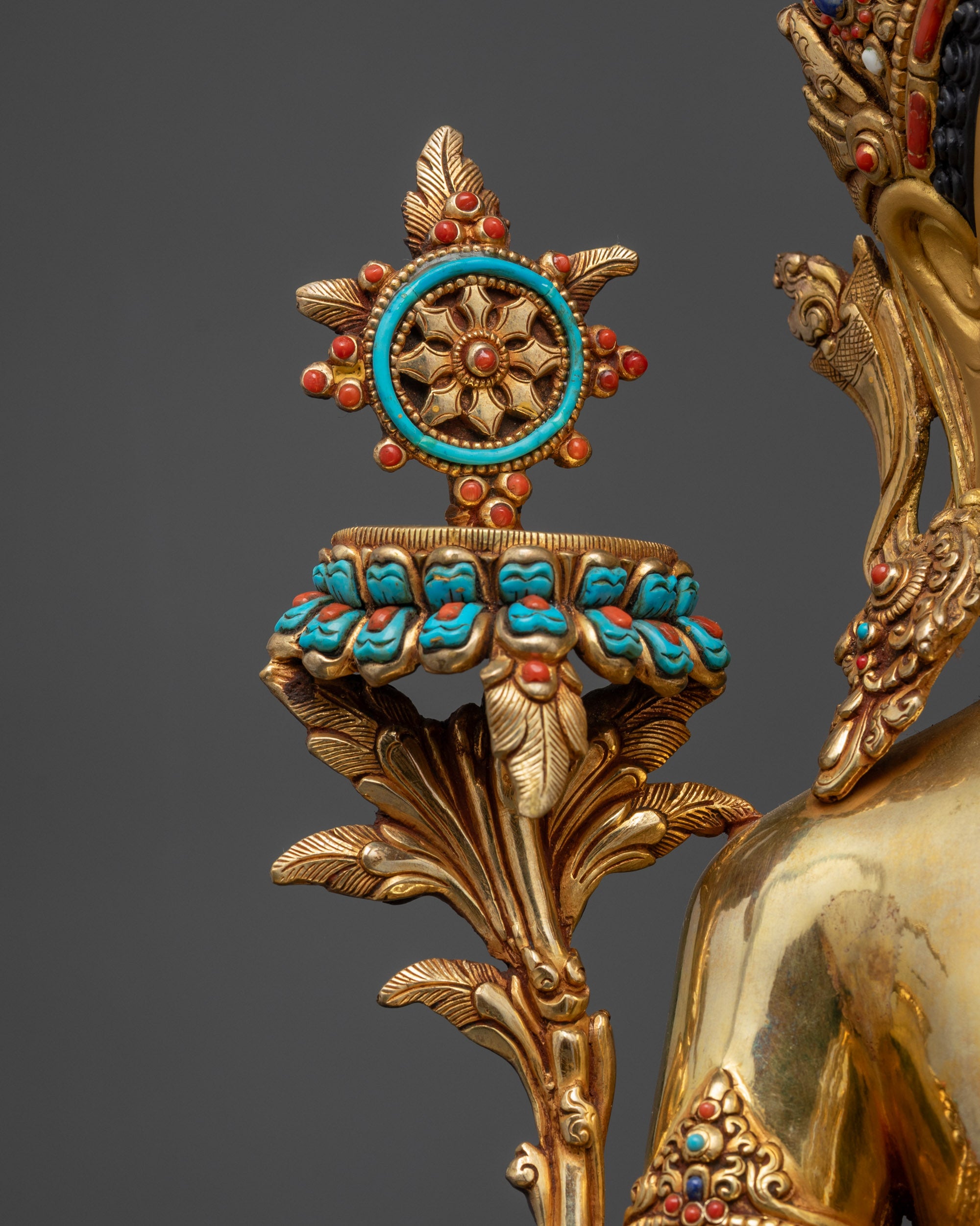 Future Buddha Maitreya Statue | Timeless Nepalese Buddhist Artwork