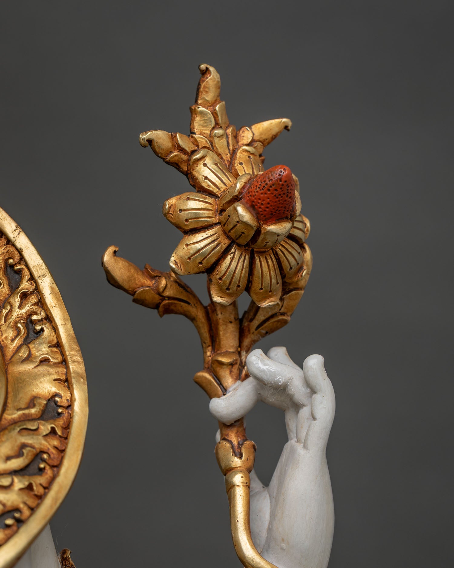 Four-armed Chenrezig Statue | Handcrafted Lost Wax Copper Artwork