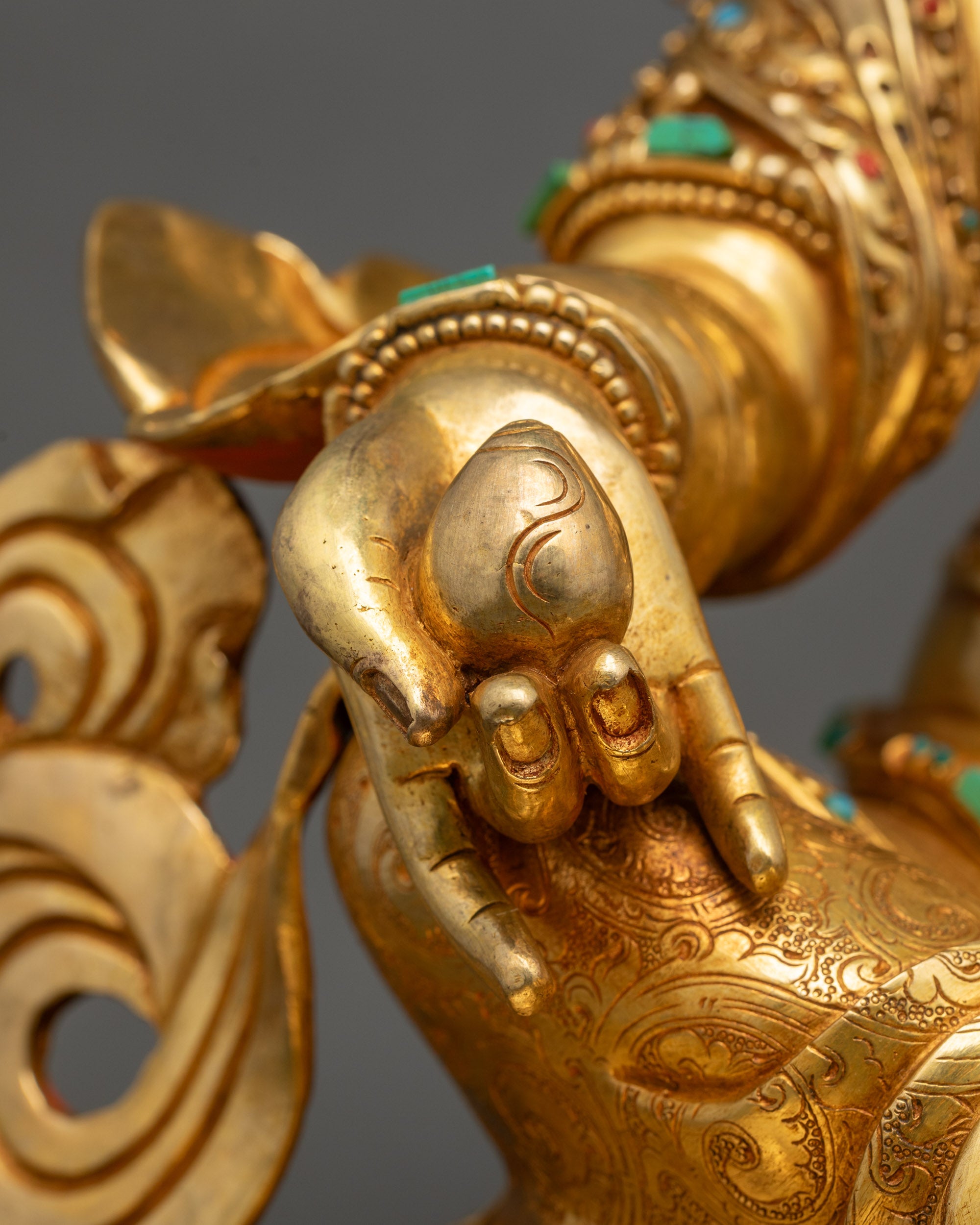 Tibetan Dzambhala Statue | God of Wealth for Prosperity