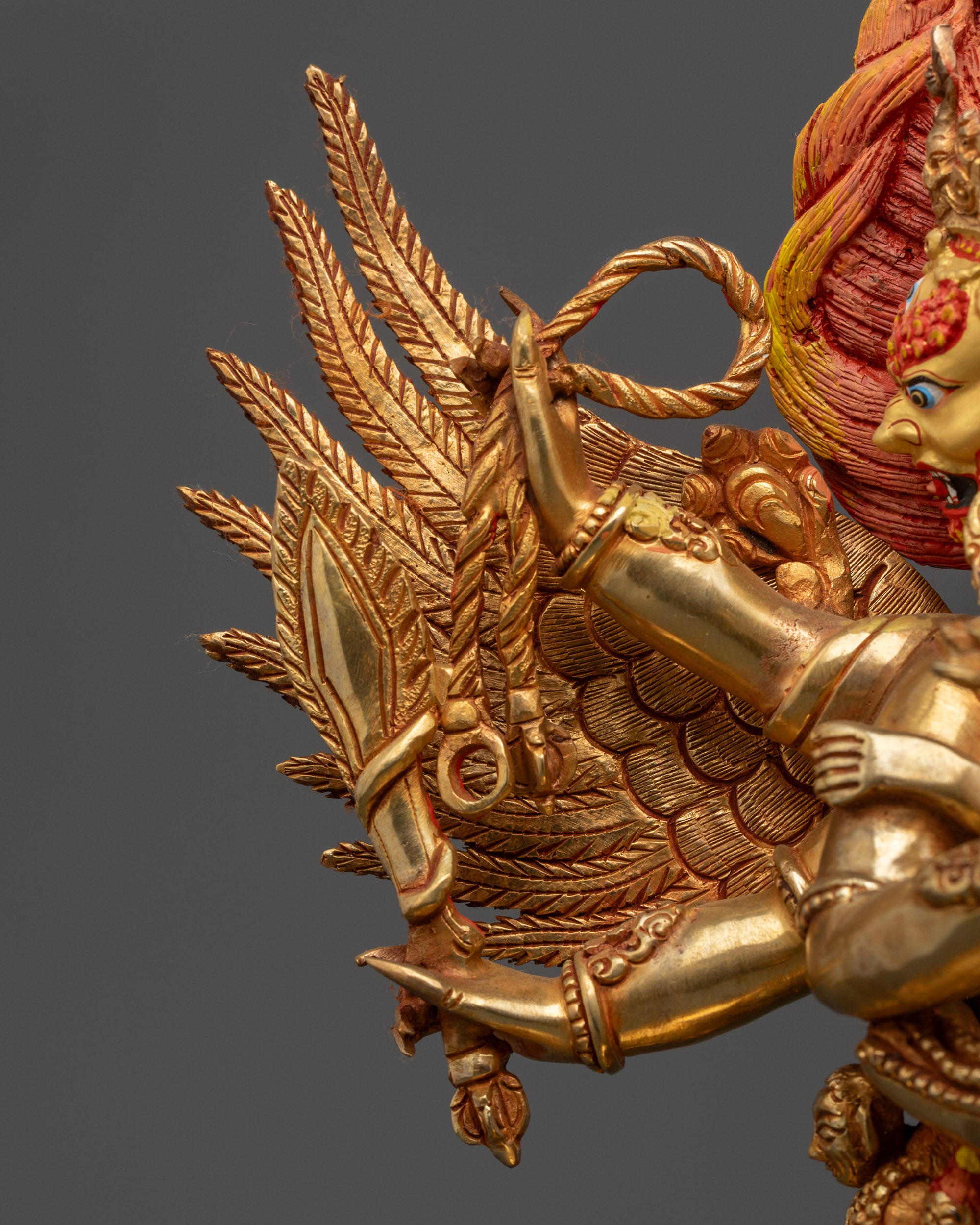 Handcrafted Hayagriva Statue | Wrathful Deity for Protection & Wisdom