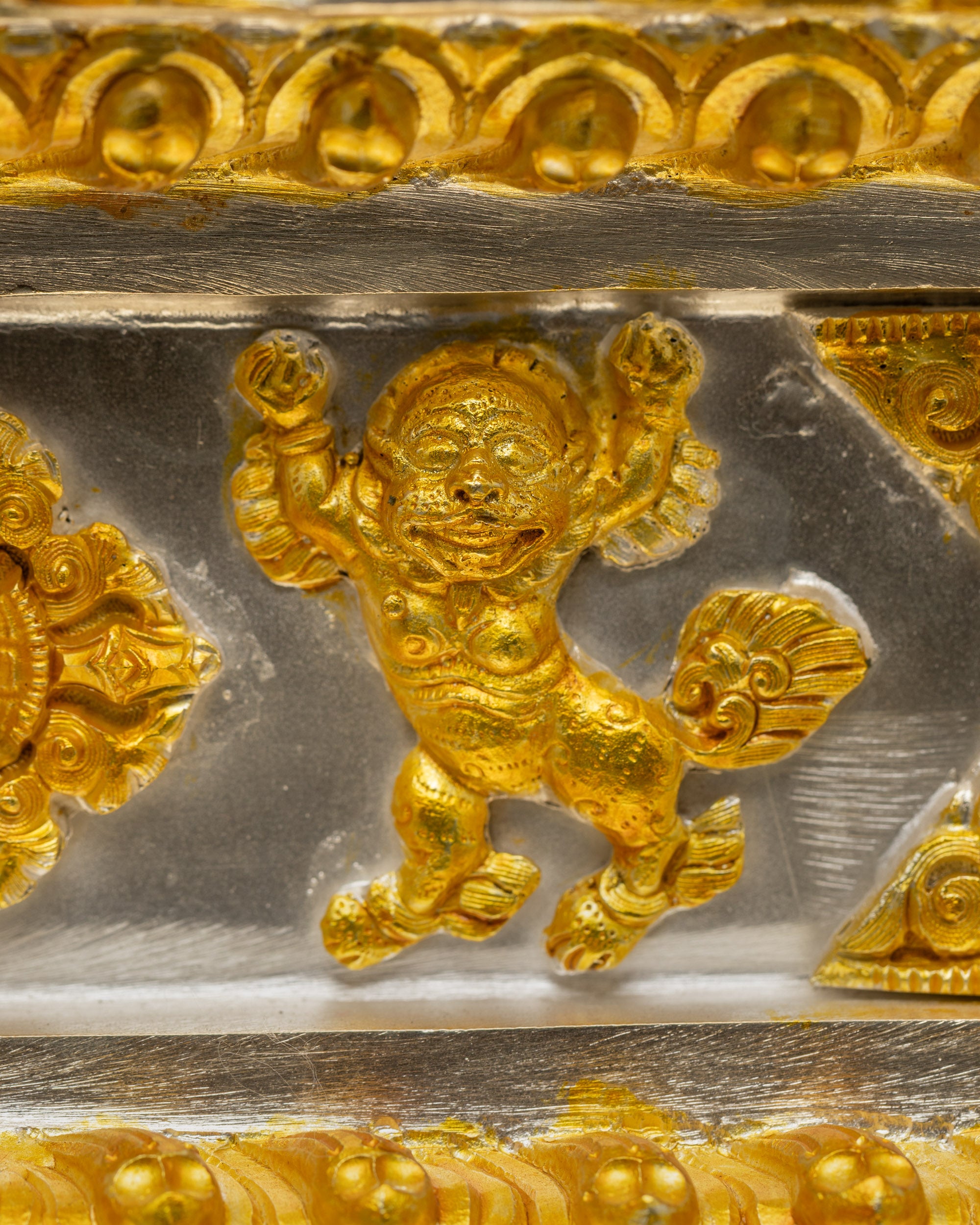 24K Gold-Plated Stupa | Sacred Buddhist Chorten Handmade in Nepal