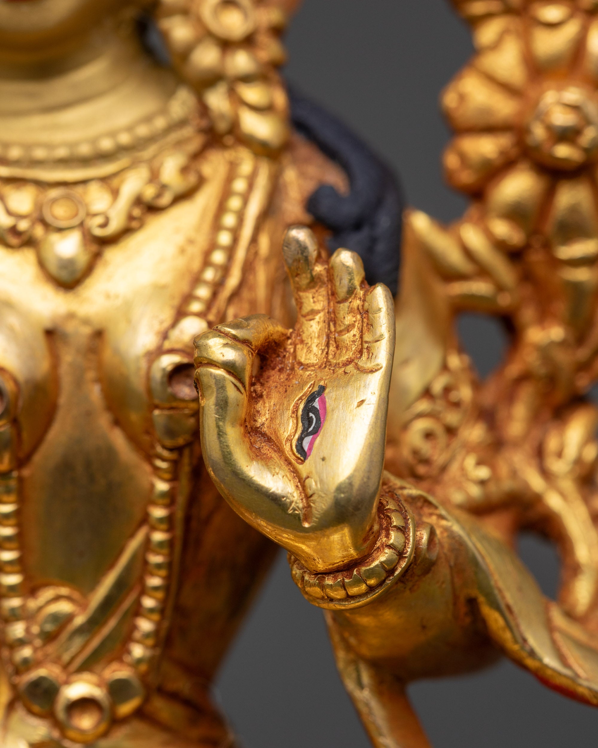 Goddess Sita Tara Statue | Artisan-Made Tibetan Deity for Serenity