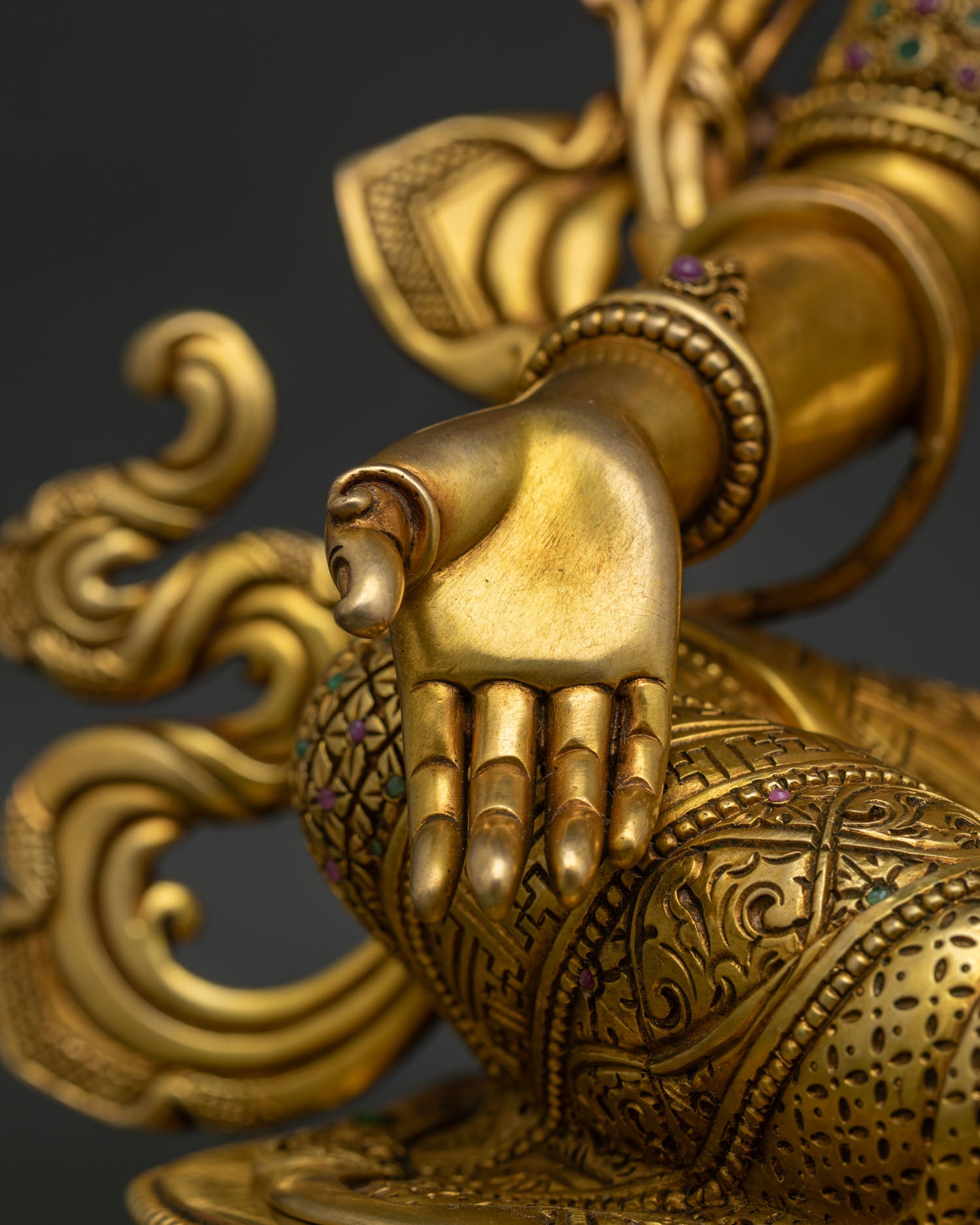 Green Tara Statue