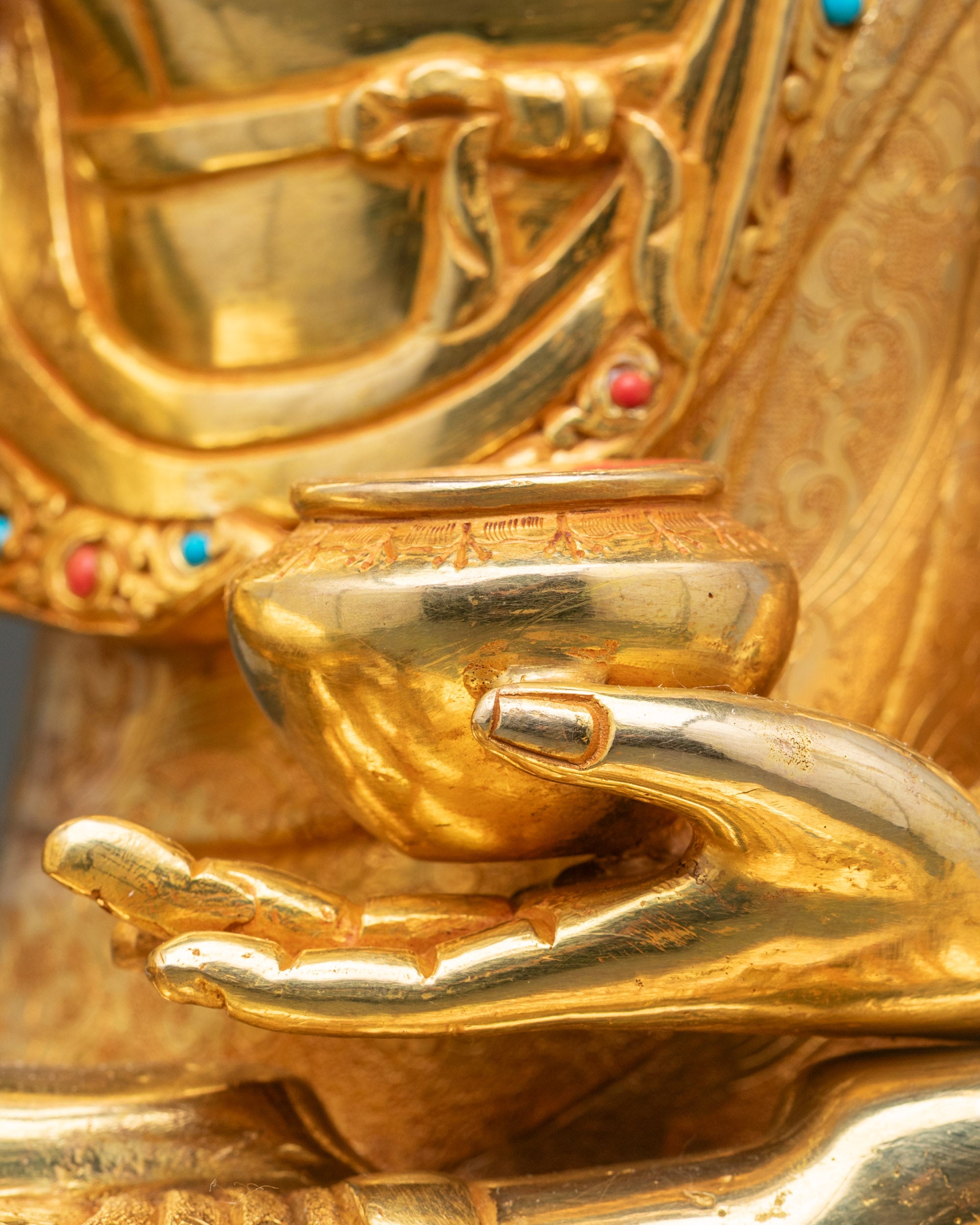 Enlightened Buddha Statue | Handcrafted Nepalese Meditation Figure