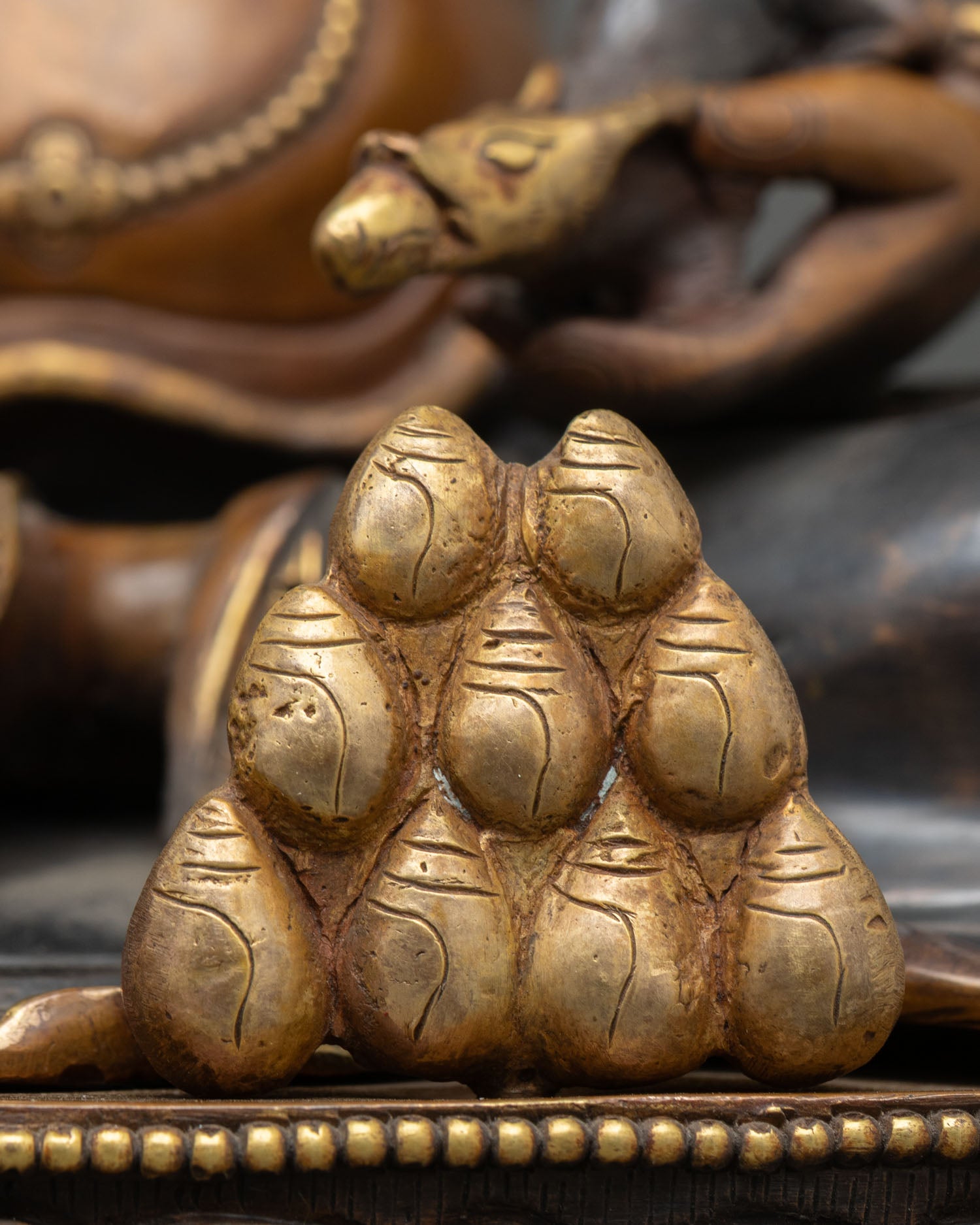 Dzambhala Statue – Authentic Nepalese Wealth Deity Sculpture