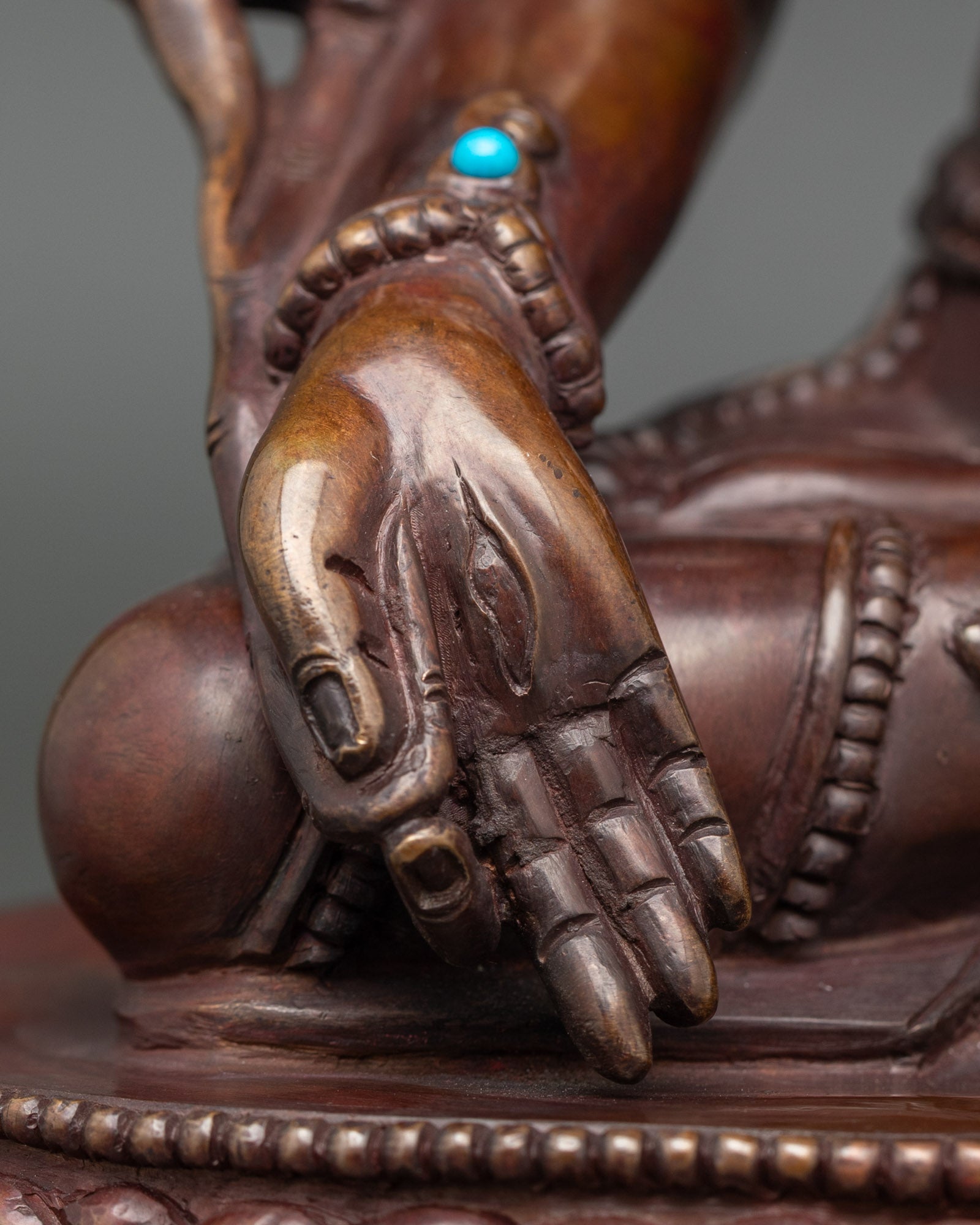 Oxidized White Tara Statue | Nepalese Goddess Artwork