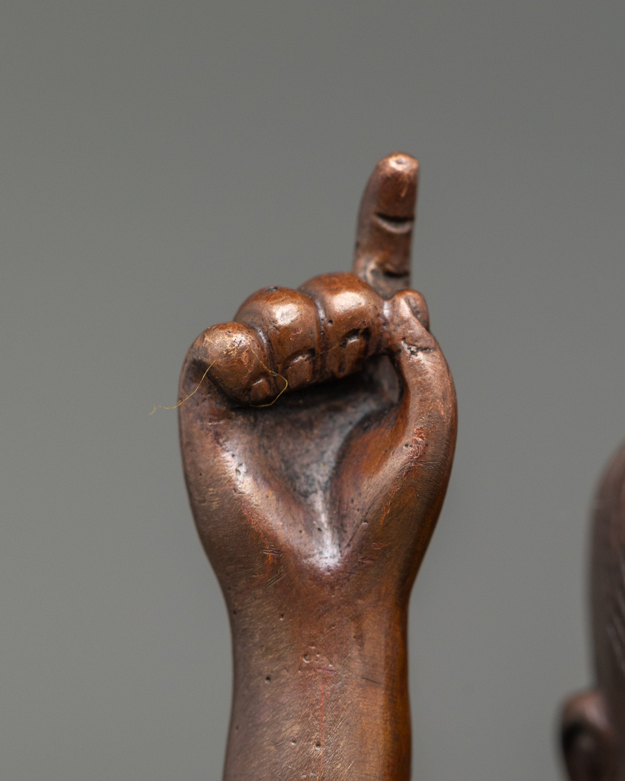 Oxidized Little Buddha Statue - Blessing of Mindfulness