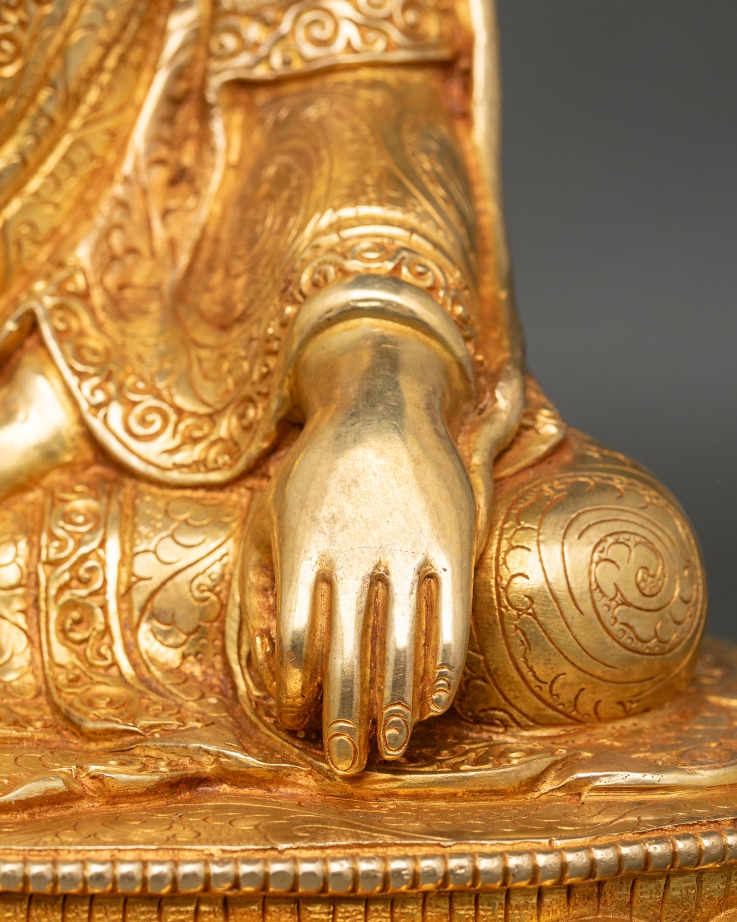 Longchenpa Statue – Traditional Nepalese Meditation Figure