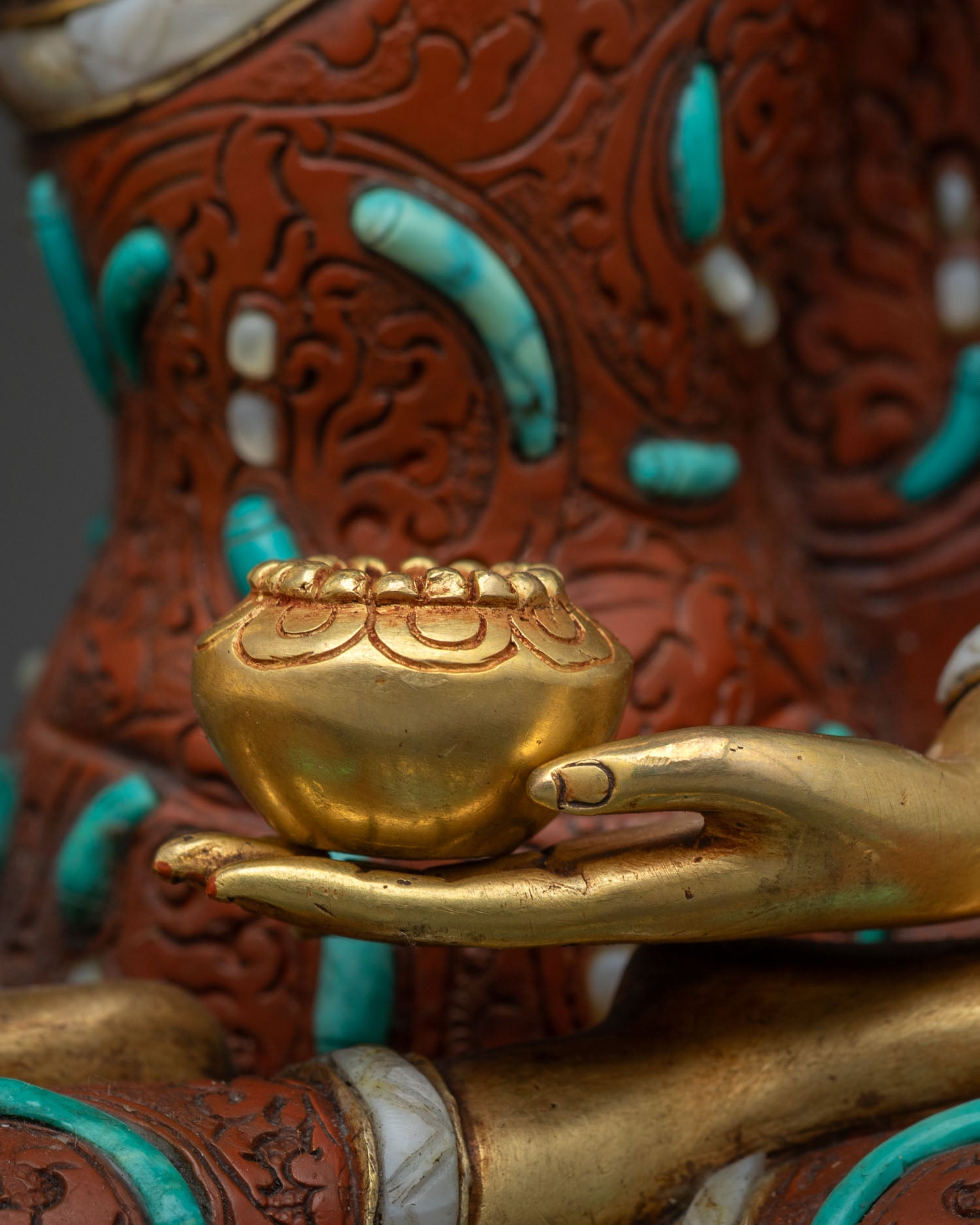 Authentic Buddha Shakyamuni Statue | Buddhist Nepali Artistry
