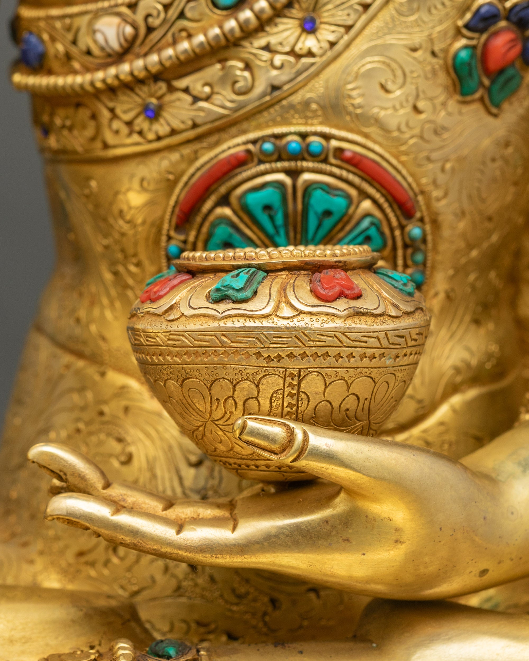 Handmade Shakyamuni Buddha Statue | Meditation & Altar Decor