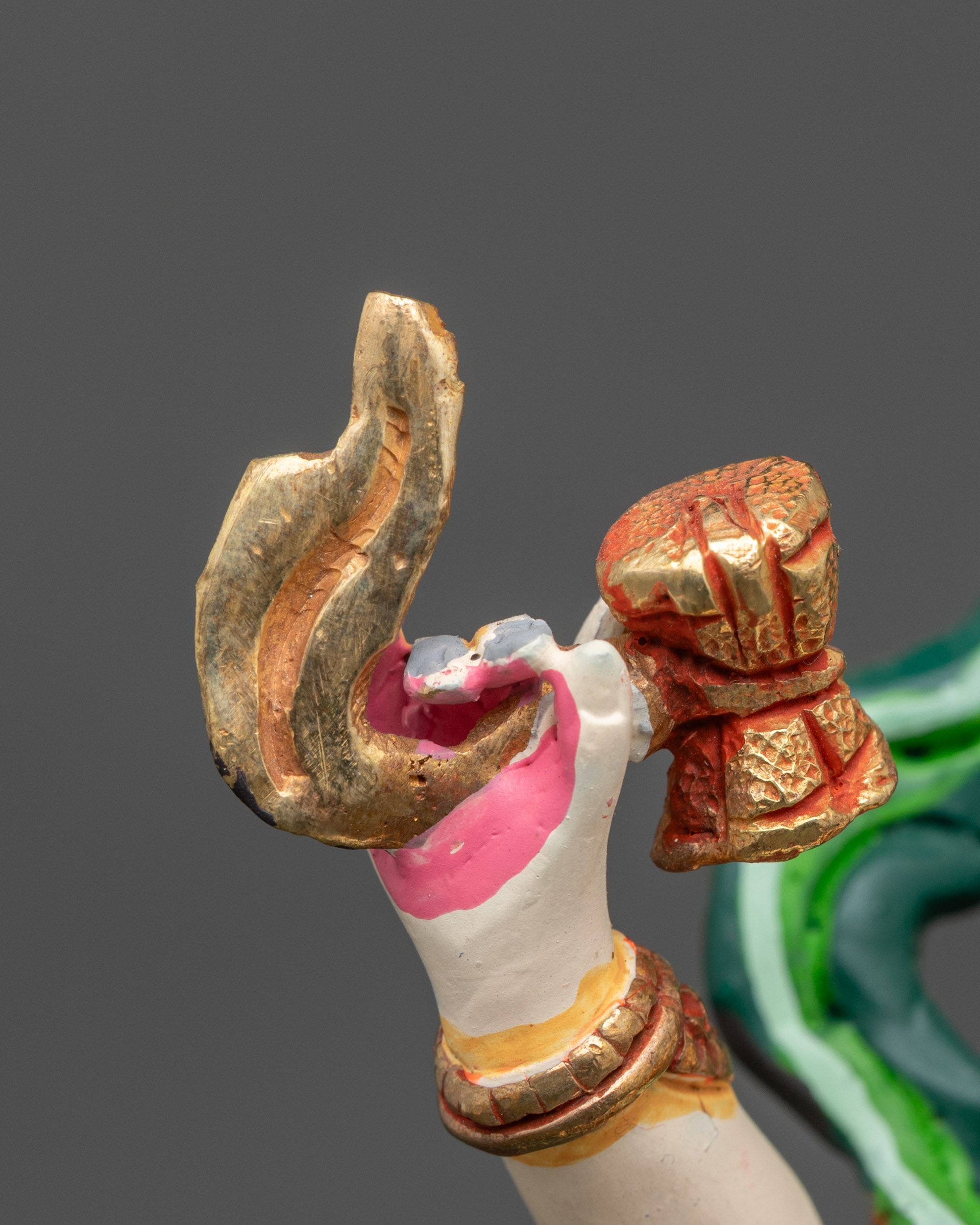 Dakini Machig Labdron Sculpture | Handcrafted Himalayan Icon