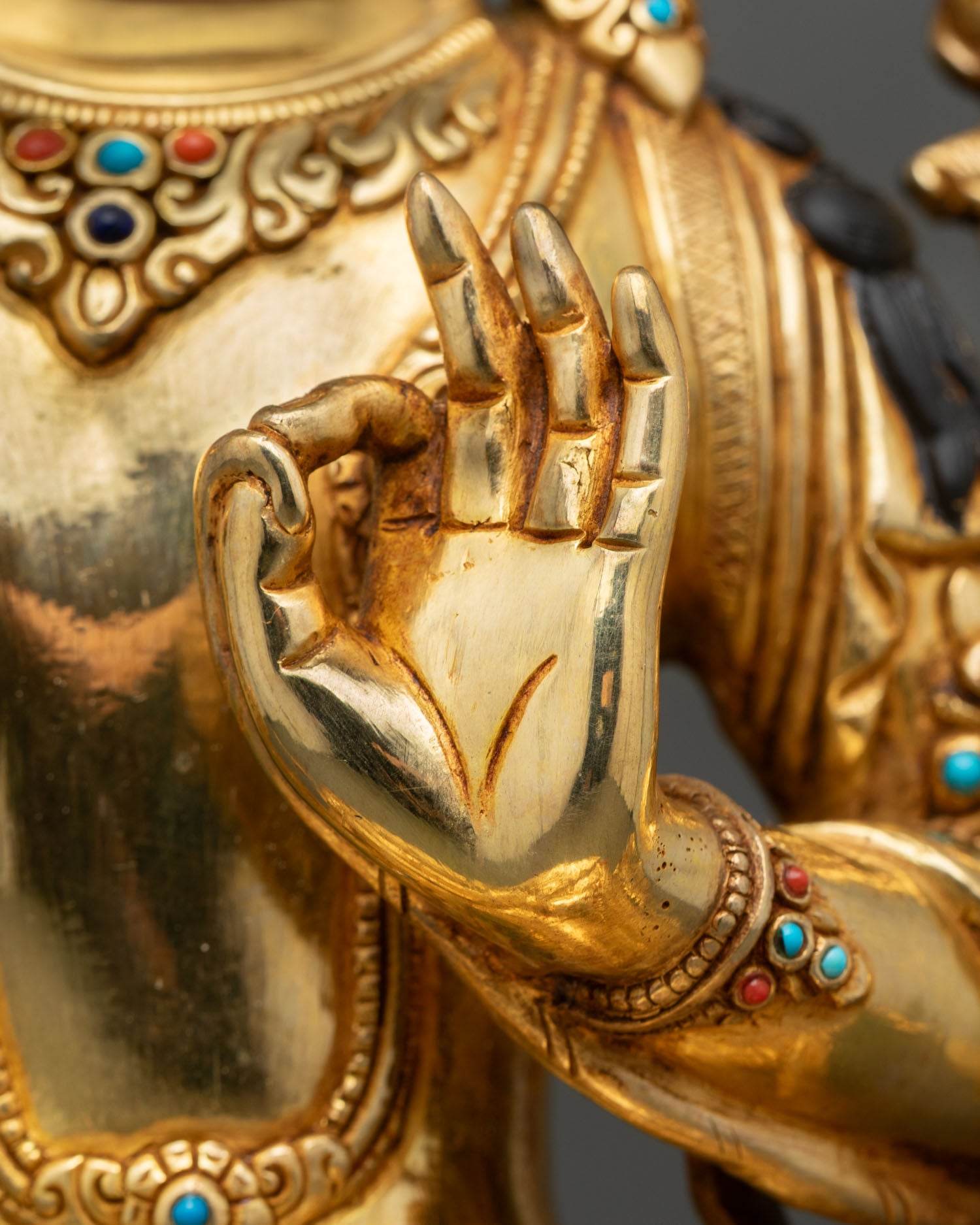 Manjushri Sculpture | Bodhisattva of Wisdom
