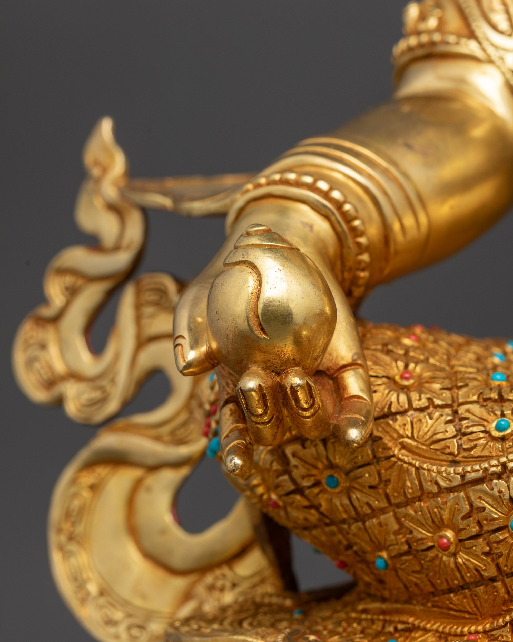 Handcrafted Premium Dzambhala Statue | Prosperity and Fortune Sculpture