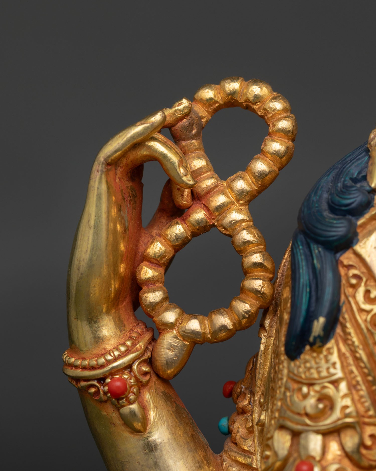 Four-Armed Avalokiteshvara Statue | Tibetan Art from Nepal