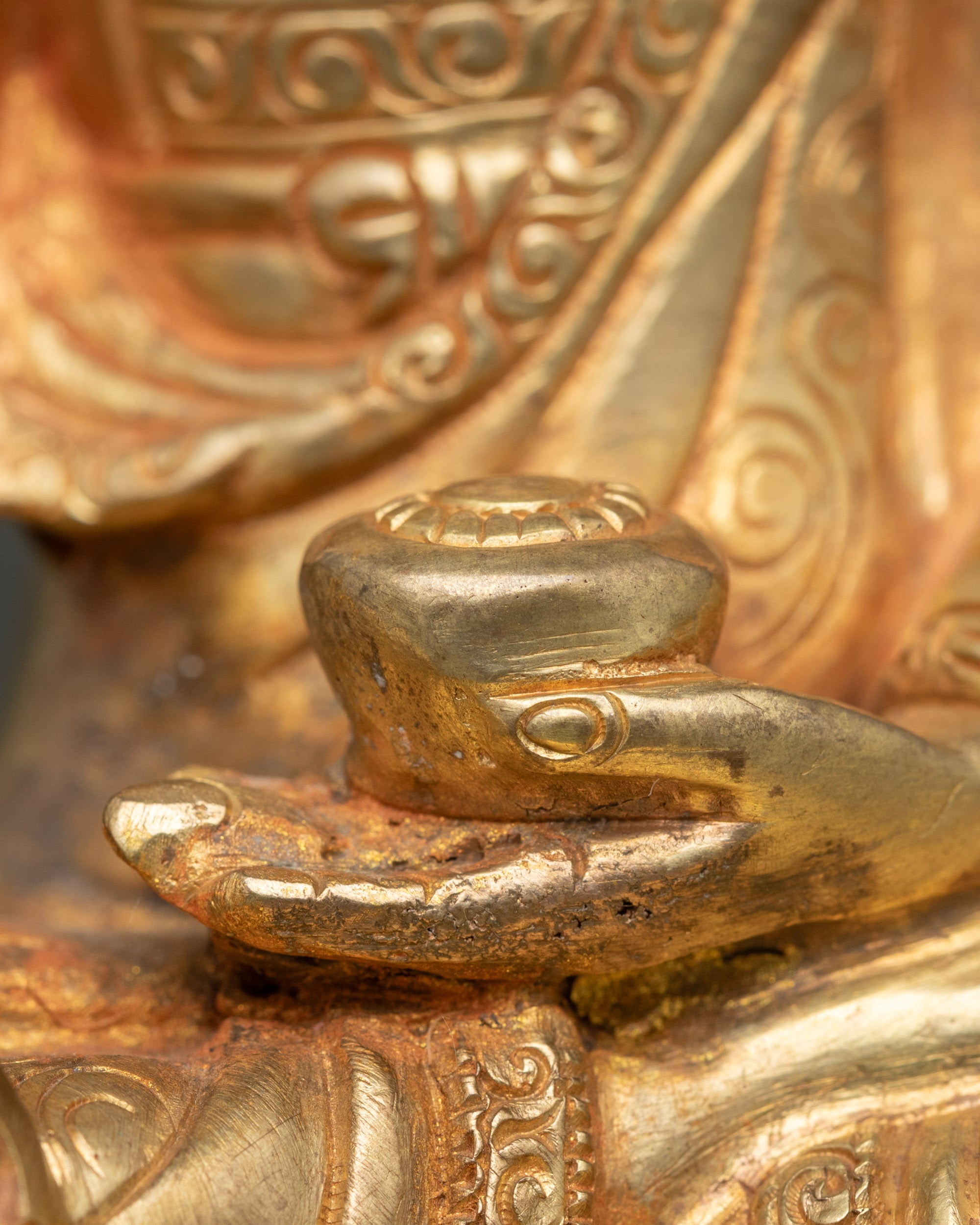 Buddha Shakyamuni Statue | Artisan-Made Copper Ritual Buddha from Nepal