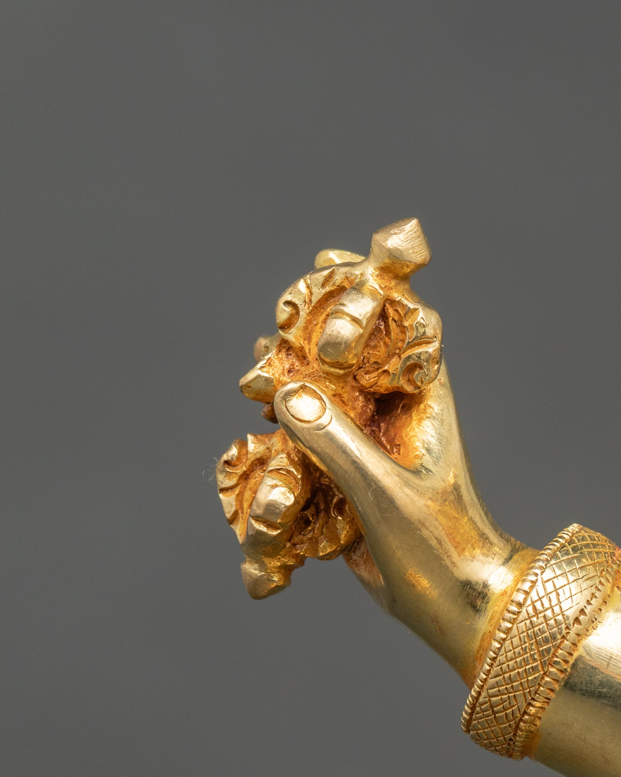 Wrathful Dorje Drolo Statue | Traditional Buddhist Decor