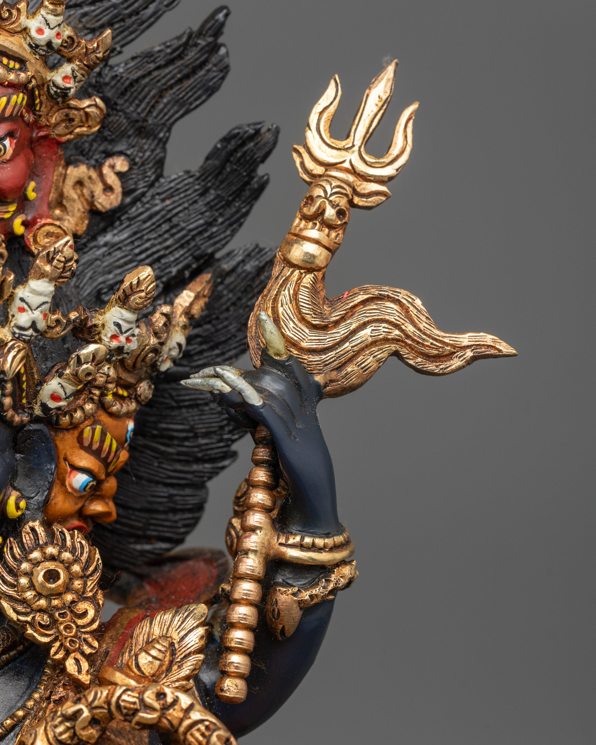 Chuchepa Mahakala Statue for Spiritual Protection