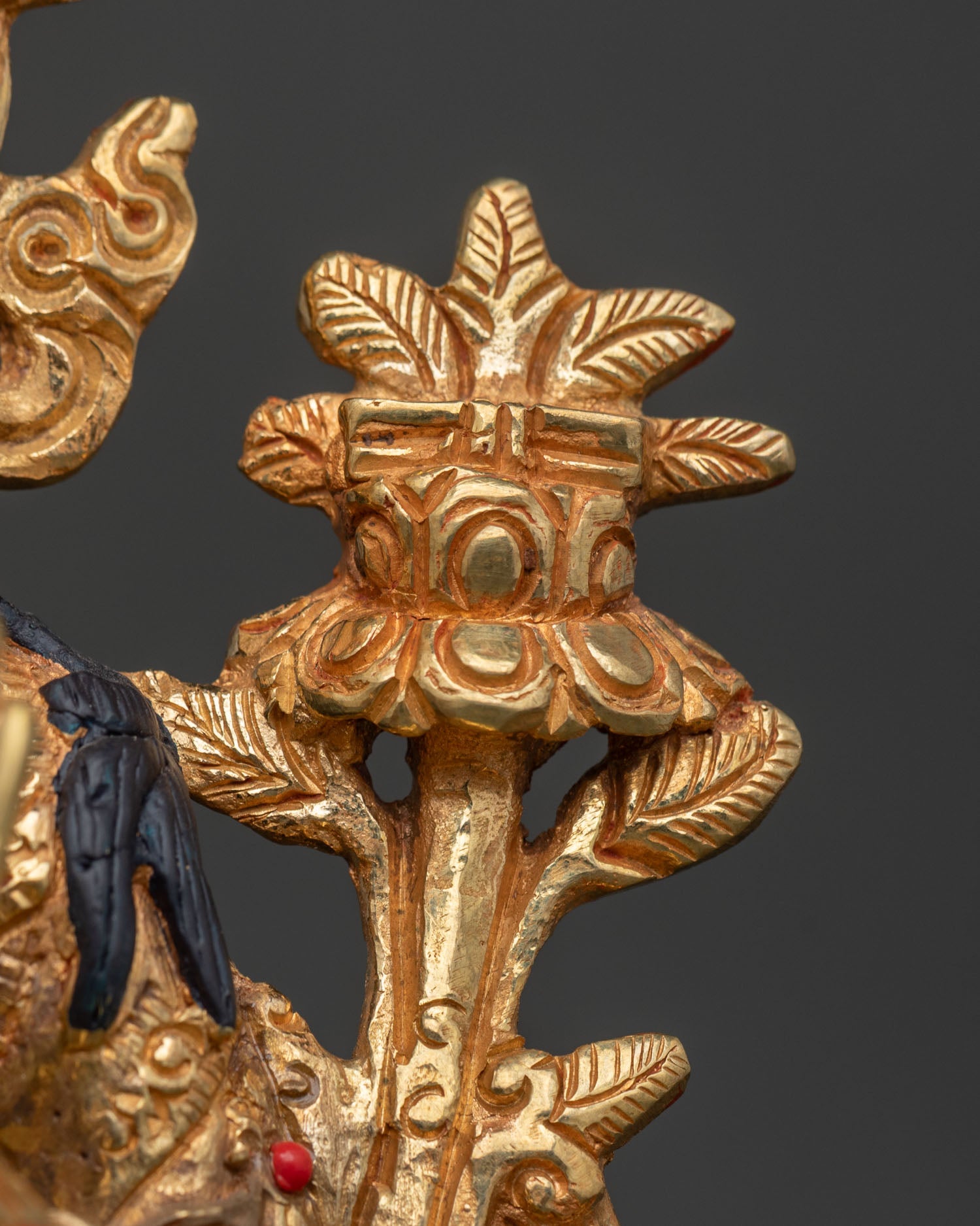 Manjushri Statue | Artisan-crafted Sacred Buddhist Sculpture