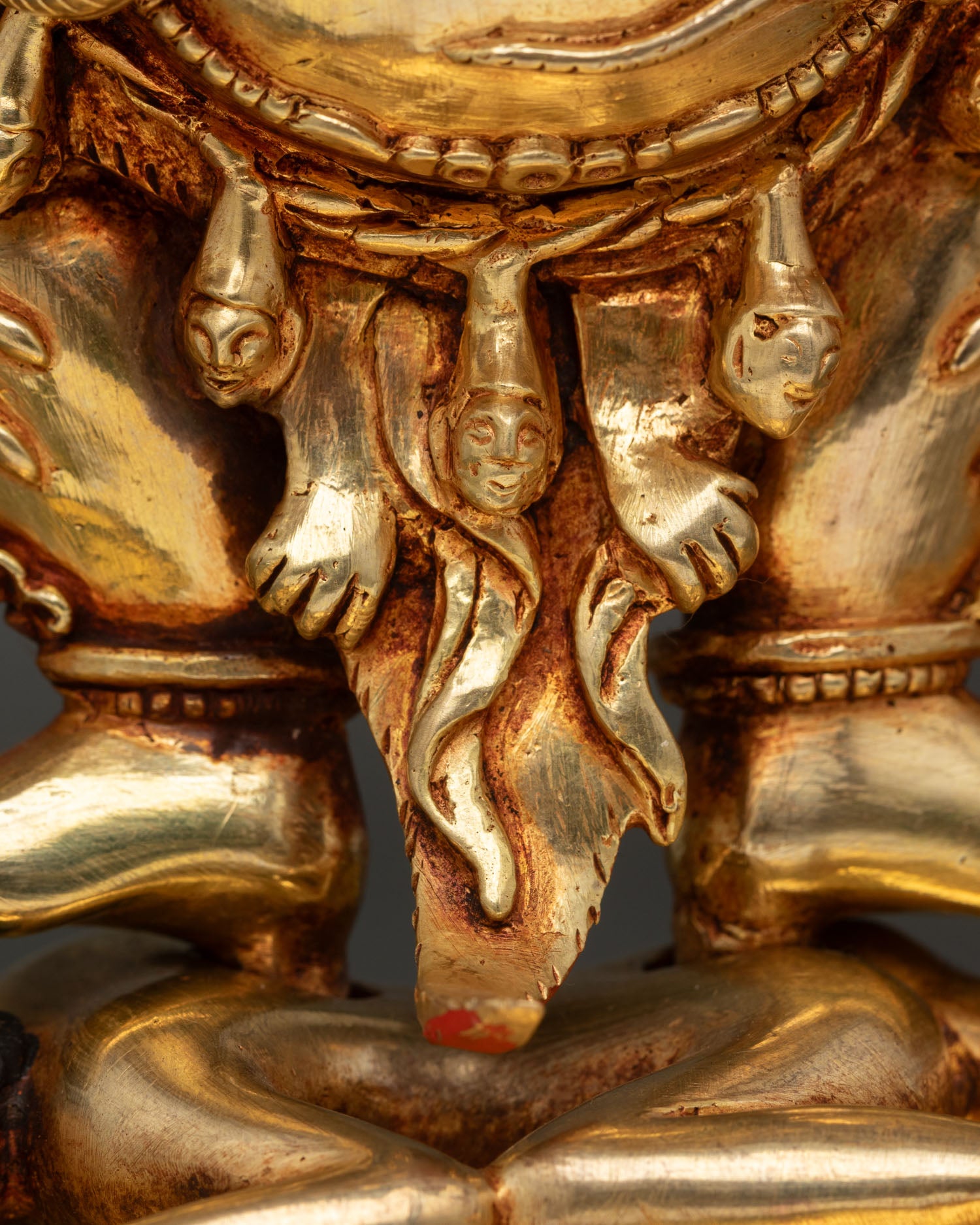 Sakya Mahakala Statue for Spiritual Protection