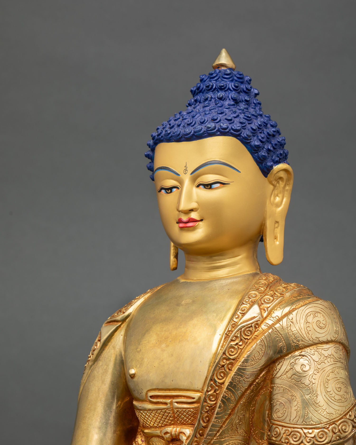 Shakyamuni Buddha Statue | Himalayan Lost Wax Buddhist Art