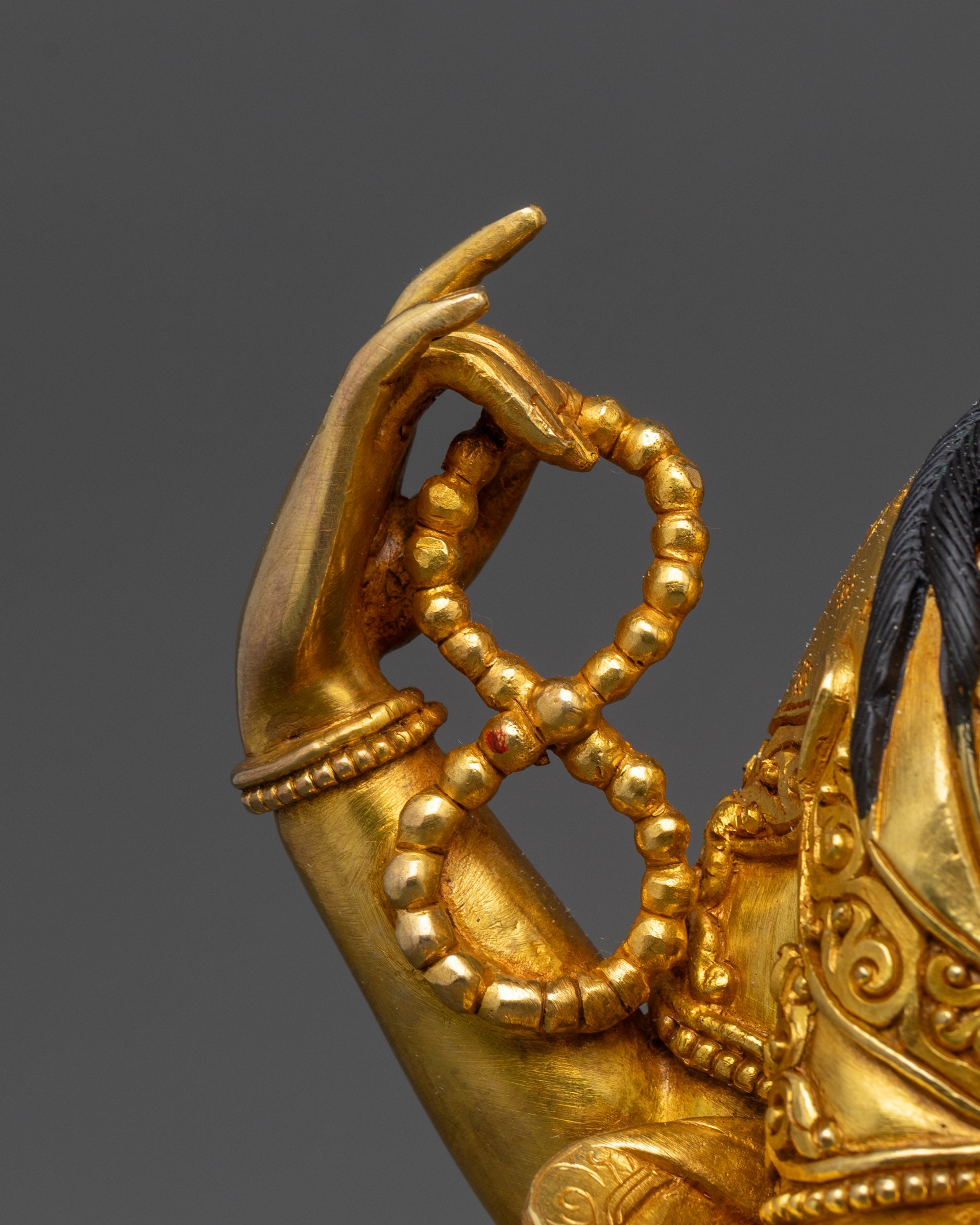 Divine Chenrezig Statue | Lost Wax Crafted Himalayan Buddha of Mercy