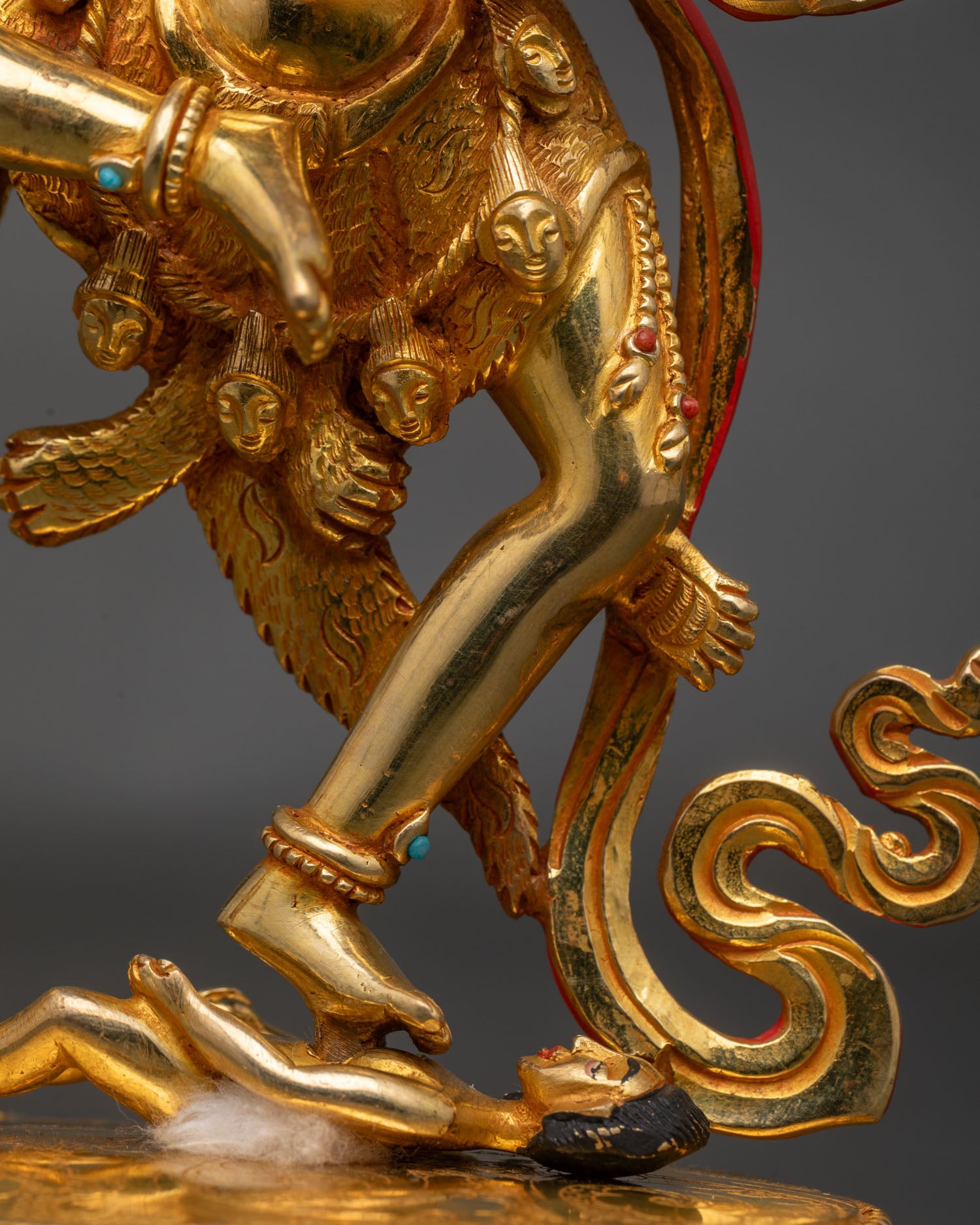 Simha Mukha Statue | Lion-Faced Protector from Nepal