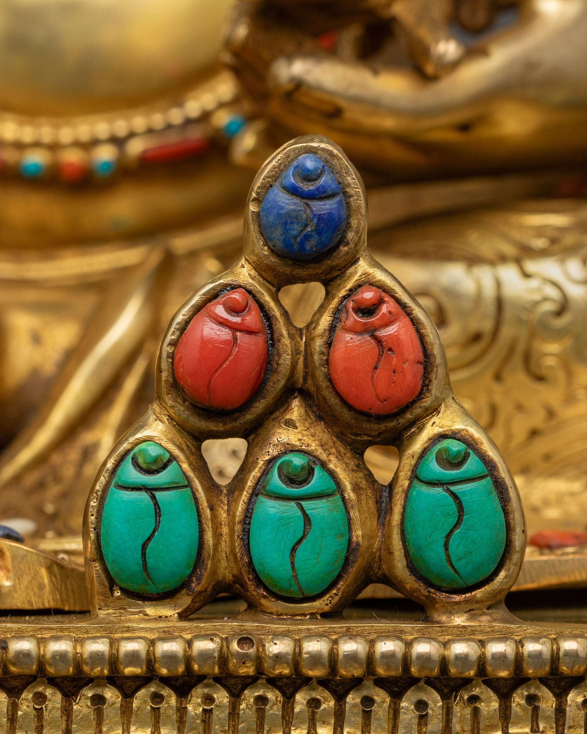 Premium Dzambhala Sculpture | Handcrafted Prosperity and Wealth Statue