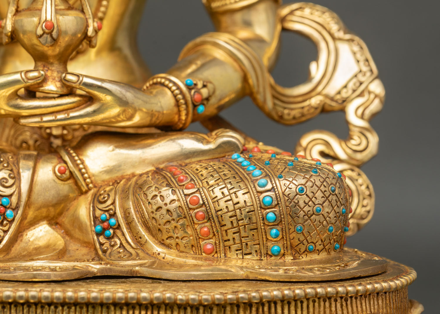 Handcrafted Aparmita Statue | Buddhist Long-Life Deity