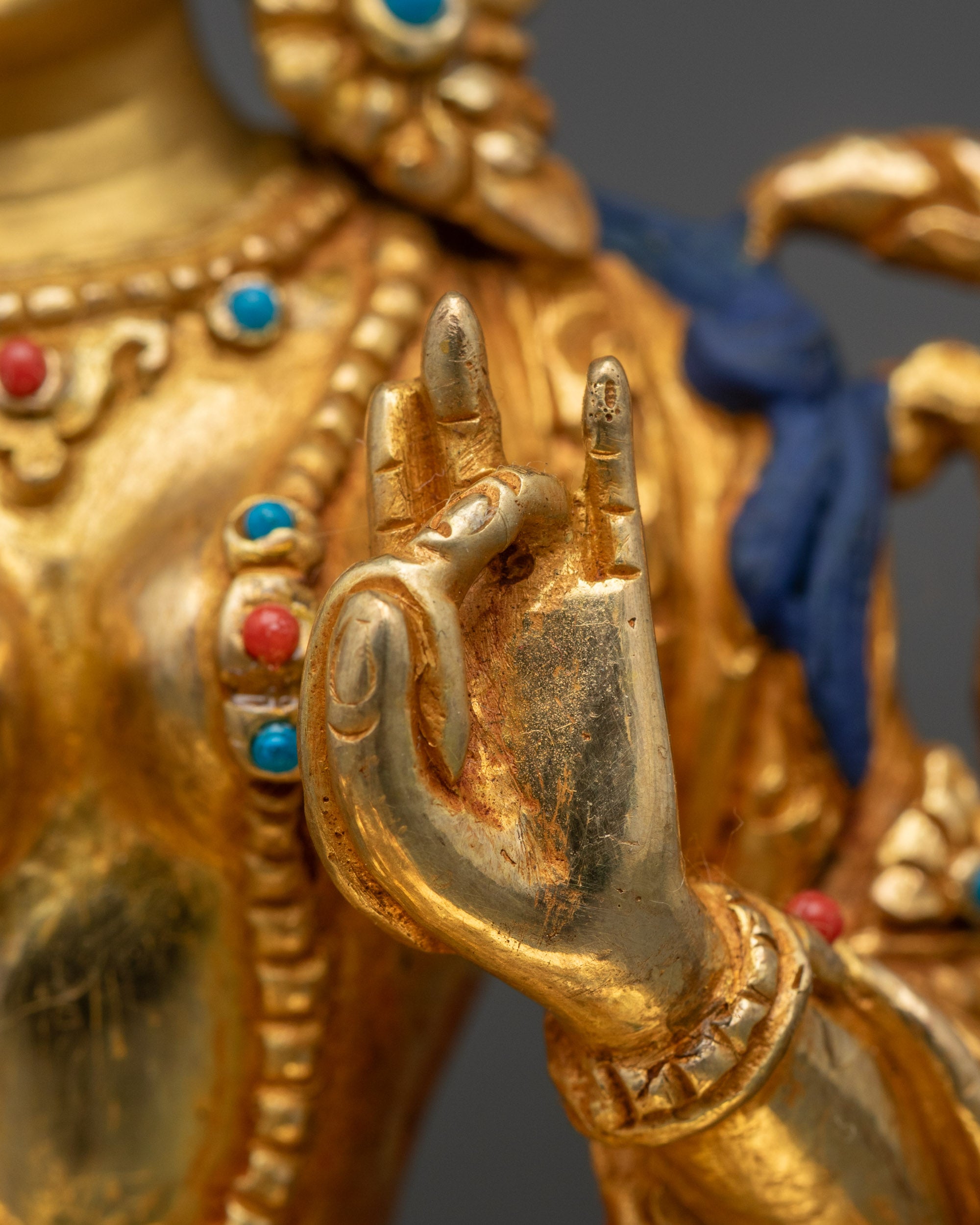 Mother Green tara Statue - The Goddess of Enlightened Activity