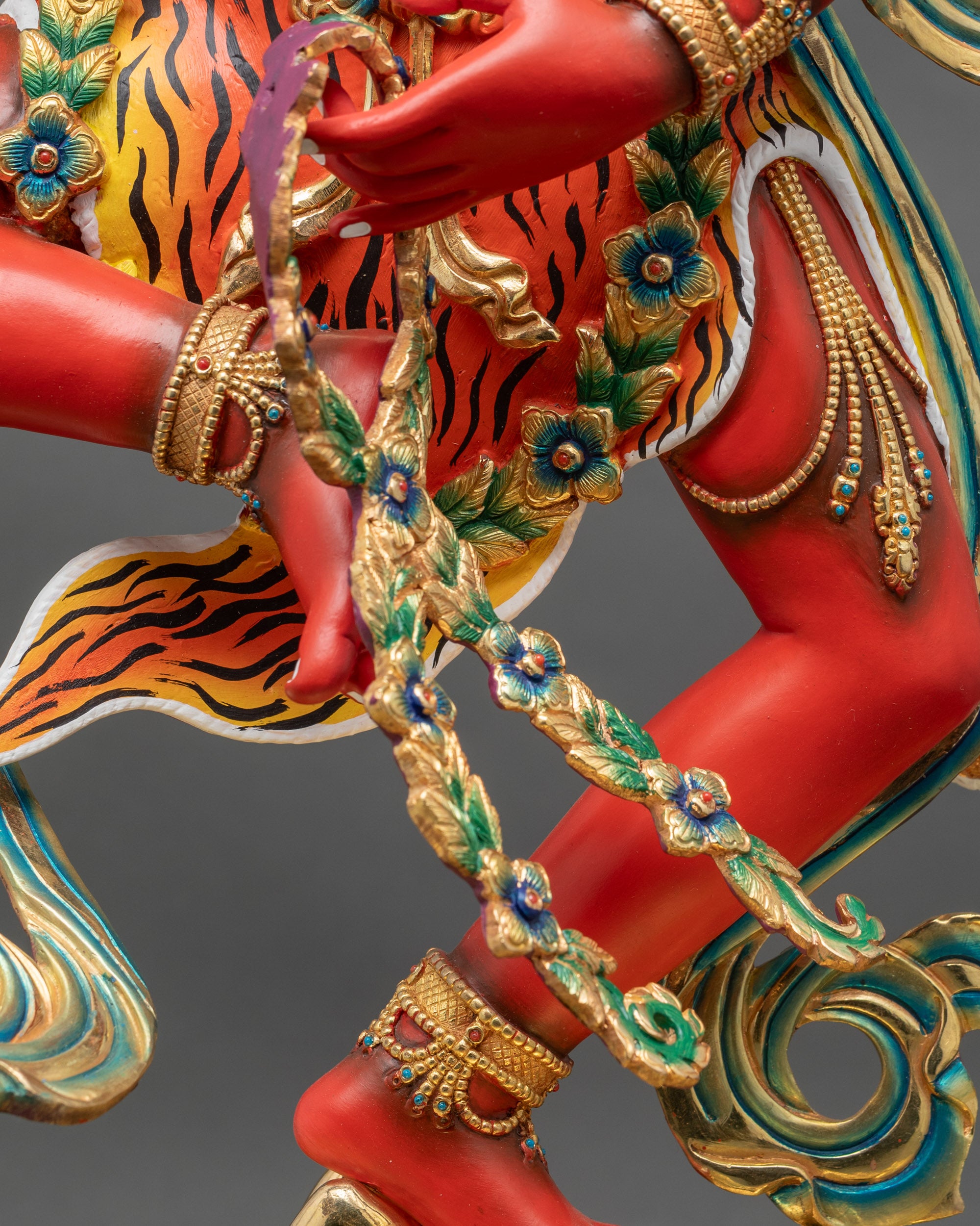 Tantric Kurukulle Statue | Magnetizing Rigje Lhamo Figurine from Nepal