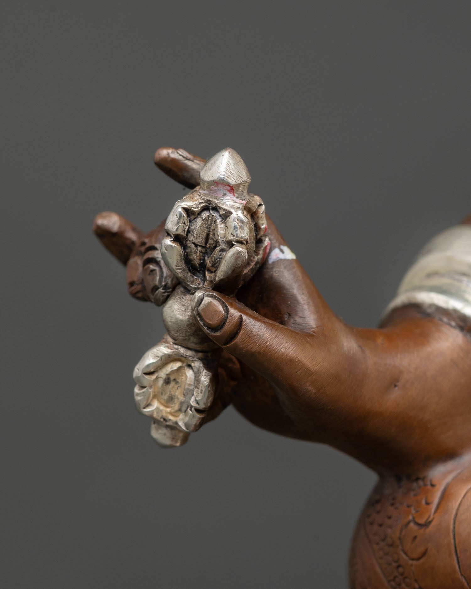 Guru Rinpoche Statue | Lost Wax Hand-Carved Buddhist Art