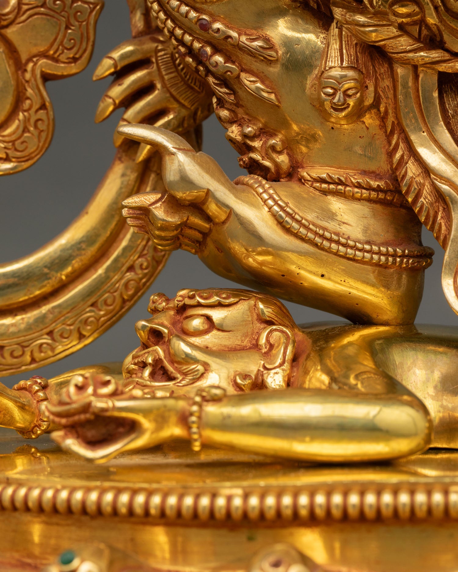 Shakya Mahakala Statue for Shrine | Sacred Dharma Protector