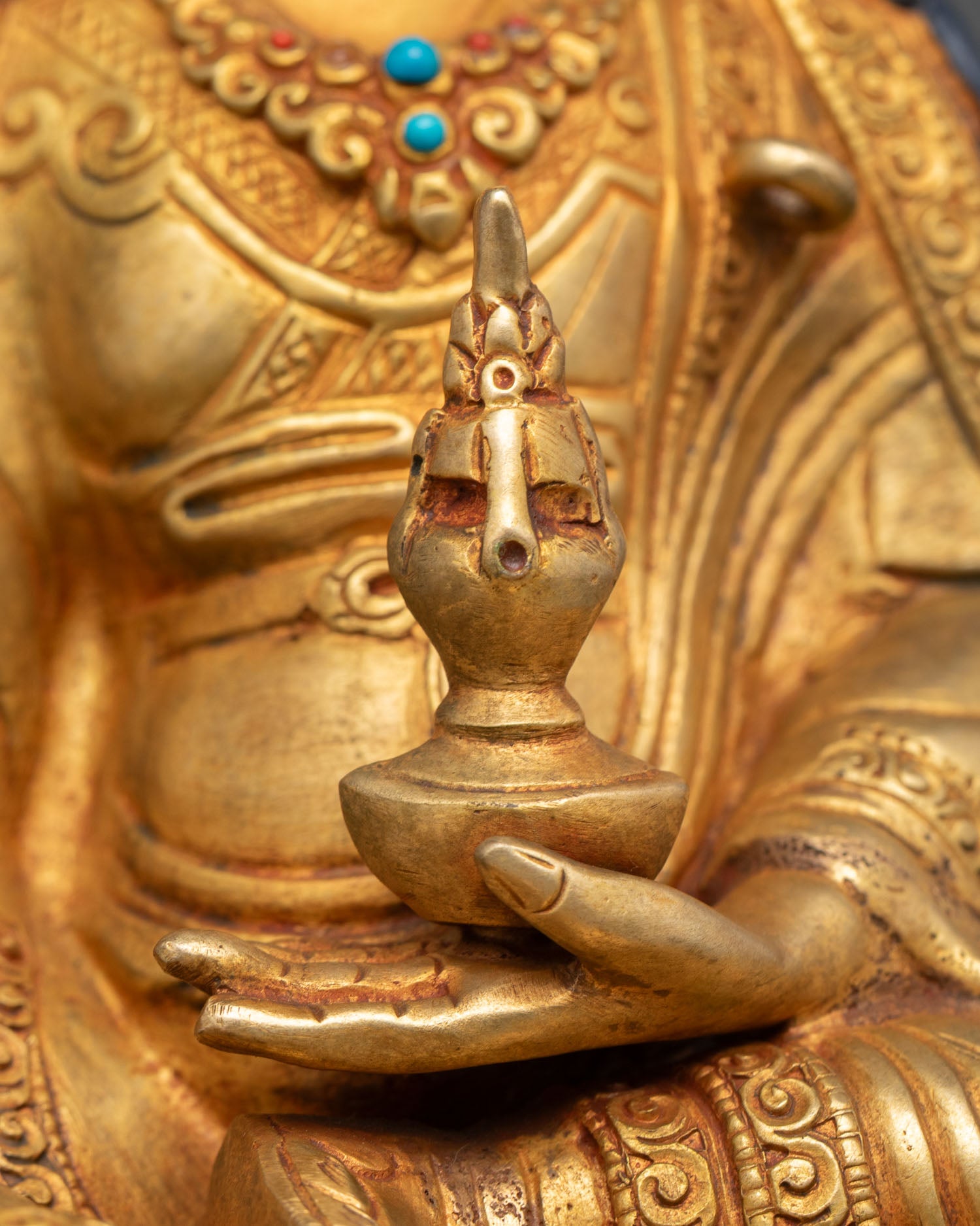Guru Rinpoche Statue | Buddhist Ritual Art Decor
