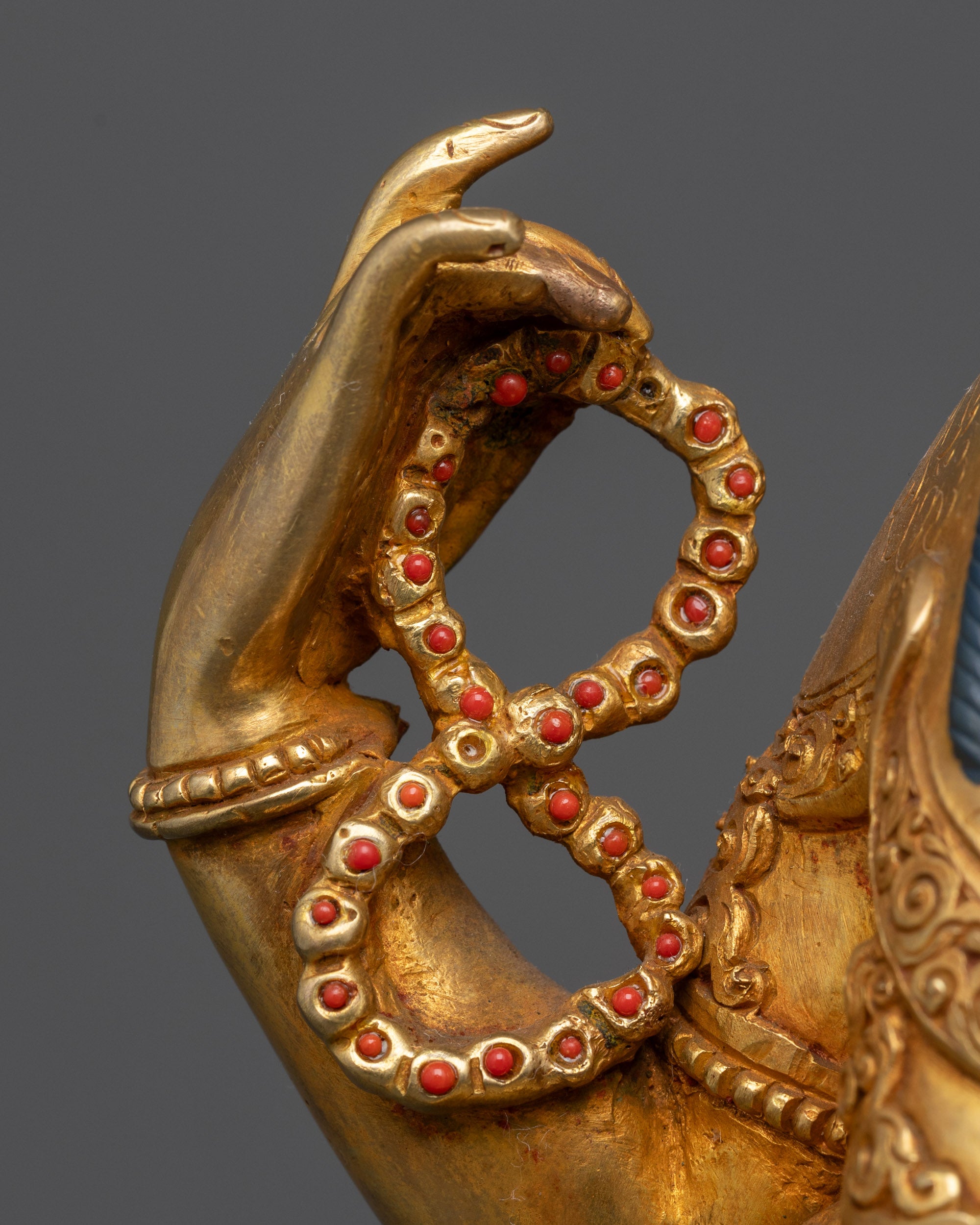 Tibetan four-Armed Buddhist Chenrezig Statue | Avalokiteshvara Sculpture