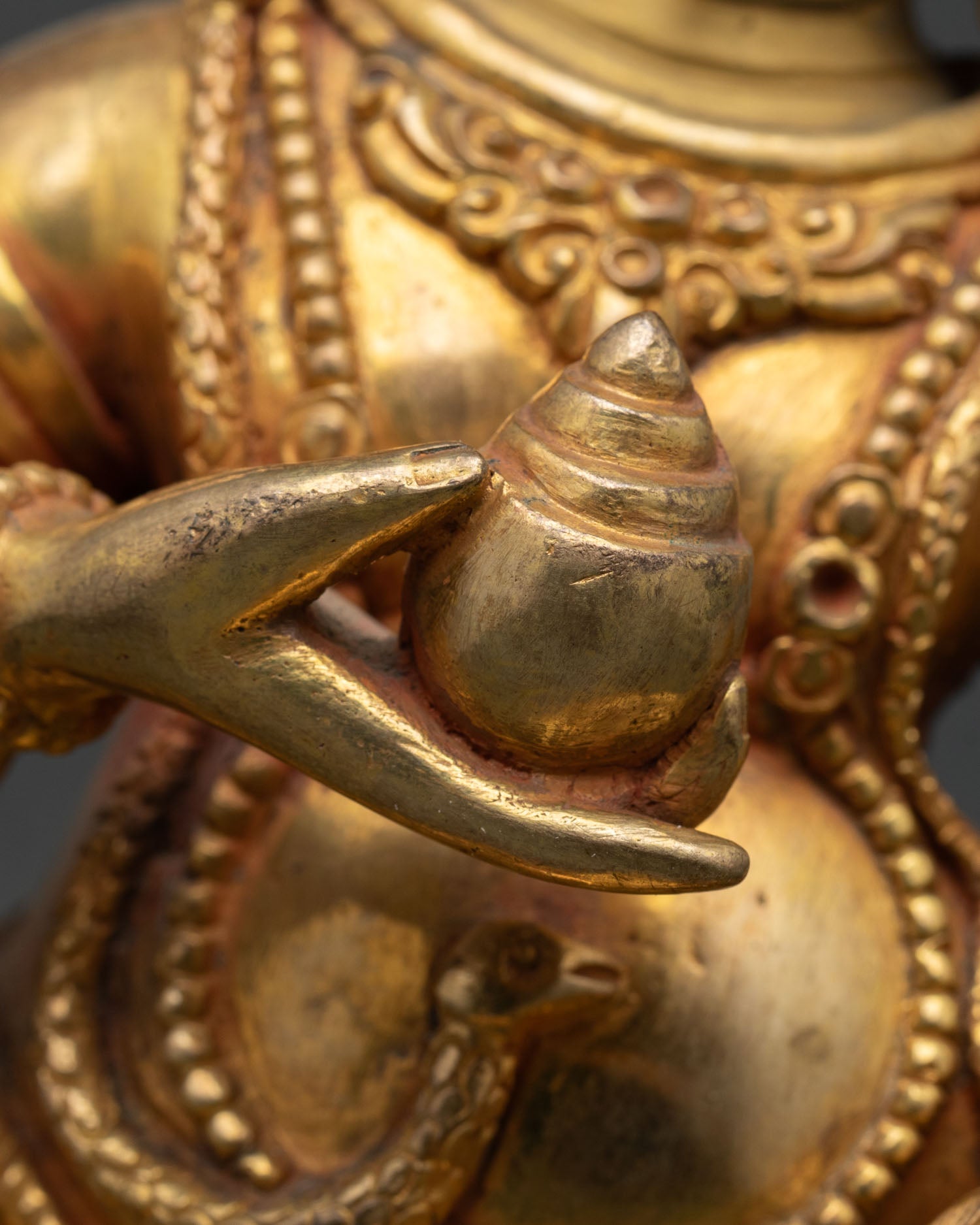 Black Dzambhala Statue | Buddhist Wealth Deity